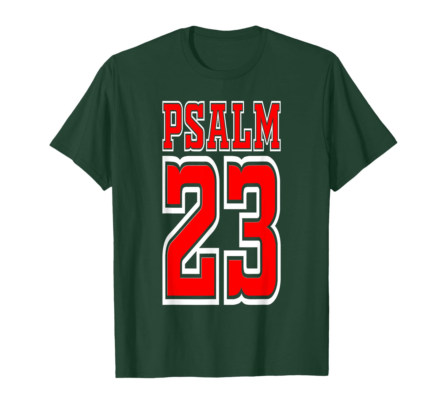 Psalm 23 Jersey Style T-Shirt