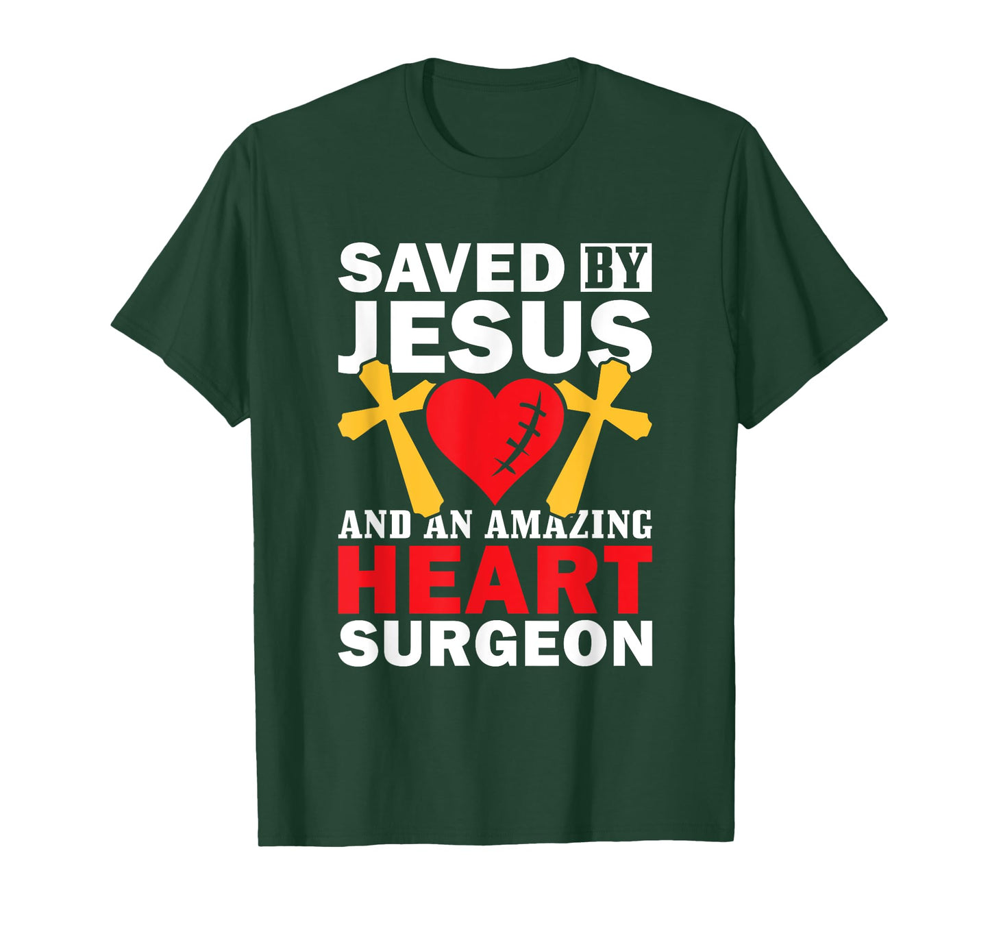 Open Heart Surgery Survivor Jesus Bypass Recovery T-Shirt