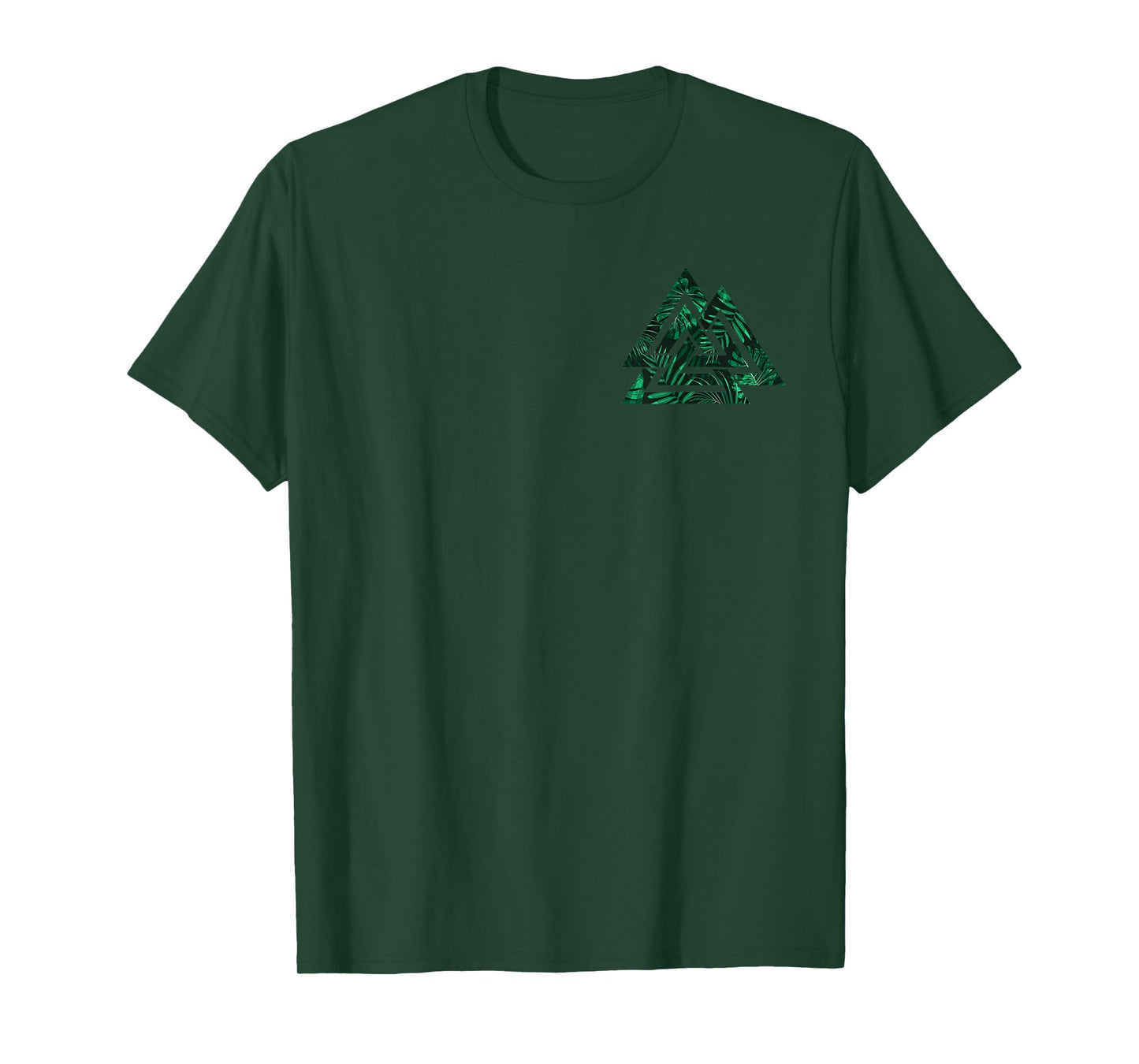 Valhalla Nordic Pagan Viking Warrior Odin Valknut Symbol T-Shirt