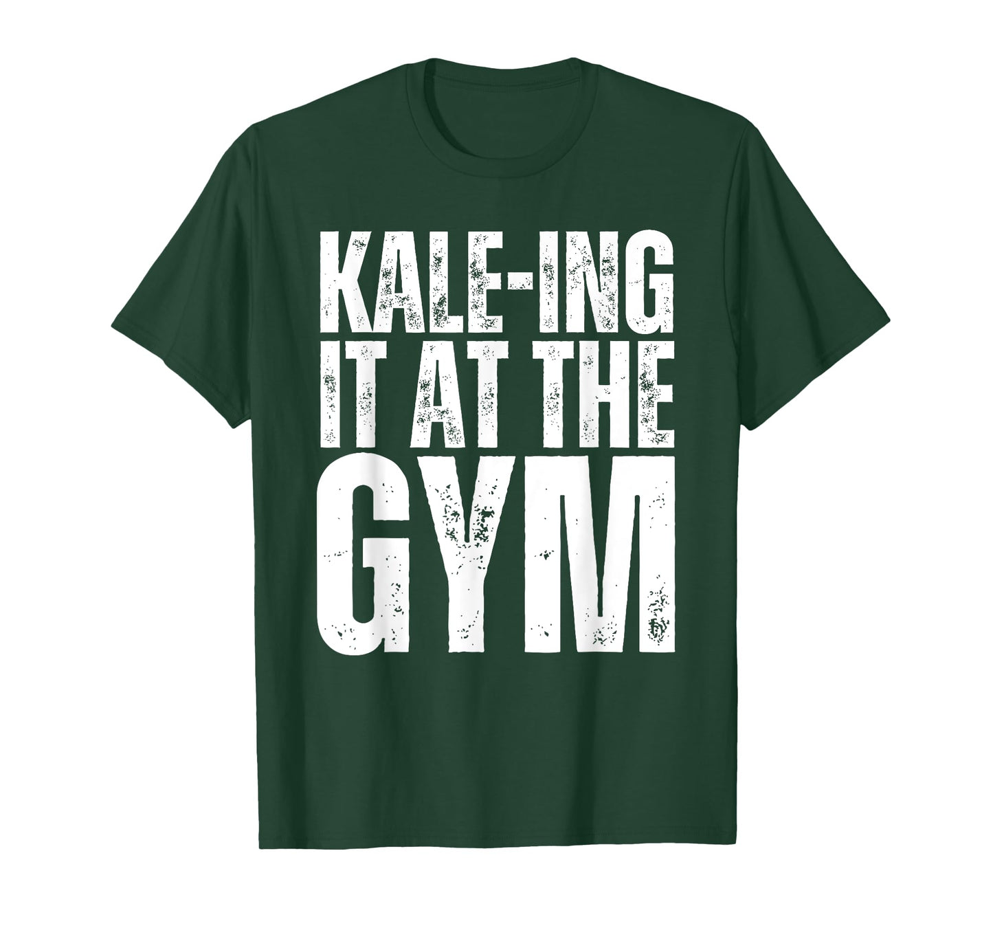Kale-Ing It At The Gym Shirt Funny Vegetarian Bodybuilding T-Shirt