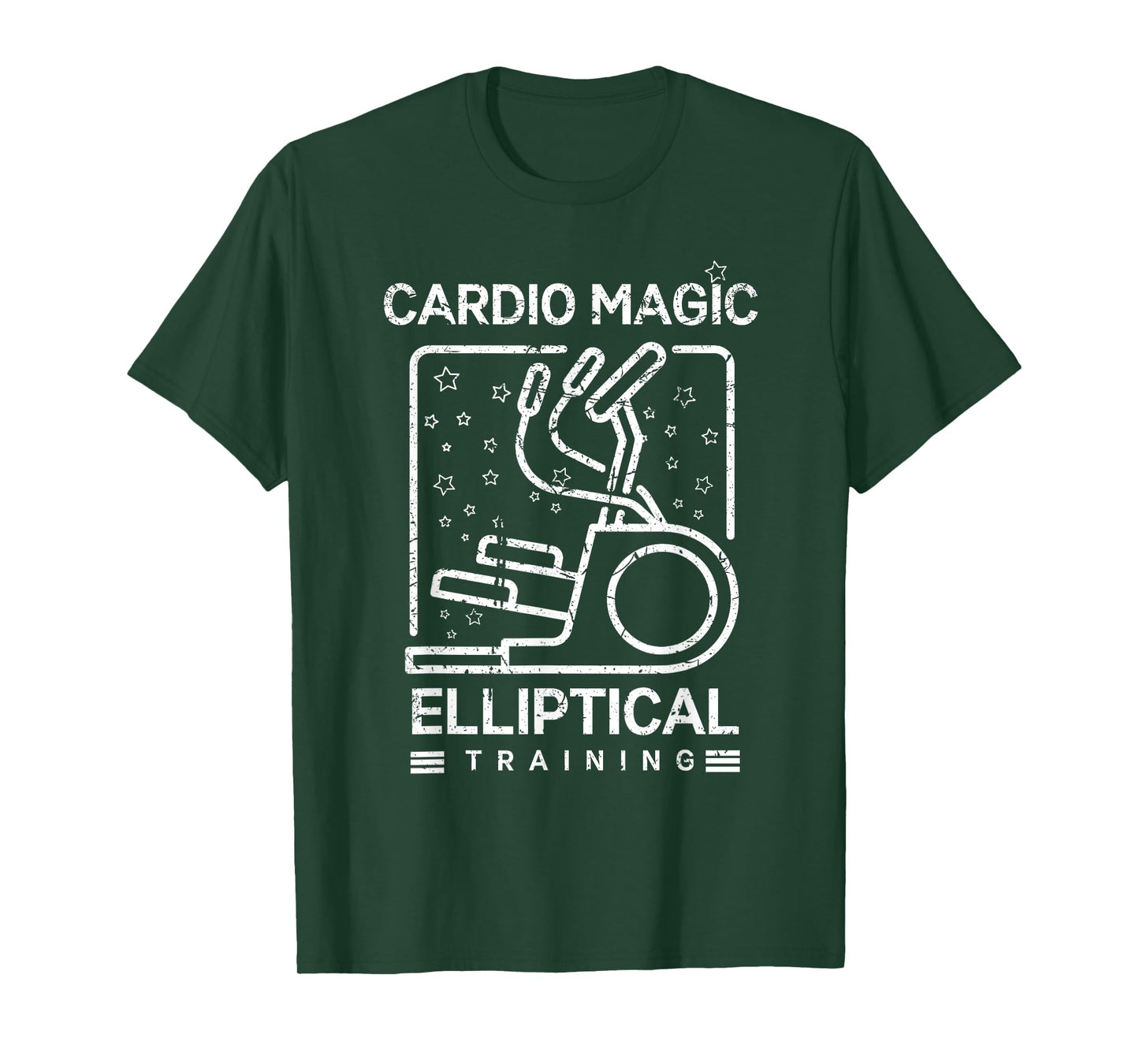 Cardio Magic Elliptical Training for Gymgoers T-Shirt