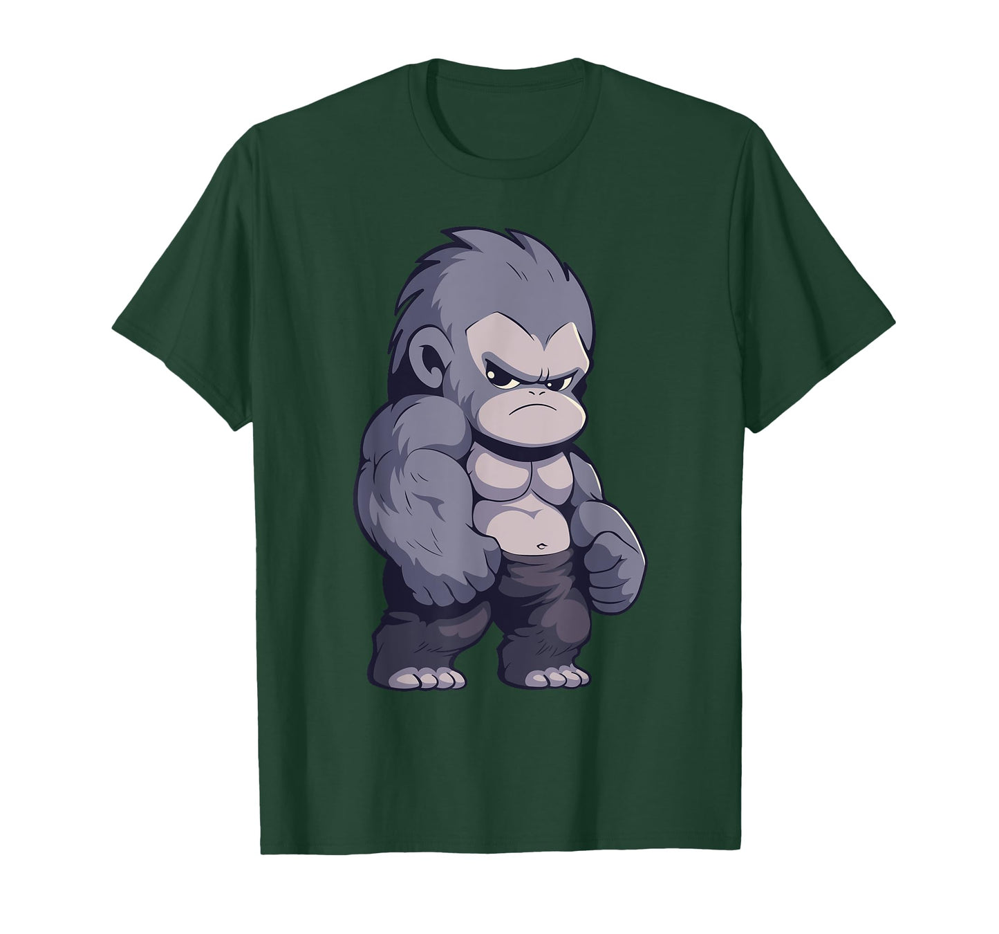 Buff Alpha Silverback Gorilla Ape Design Boxing Gorilla Gym T-Shirt
