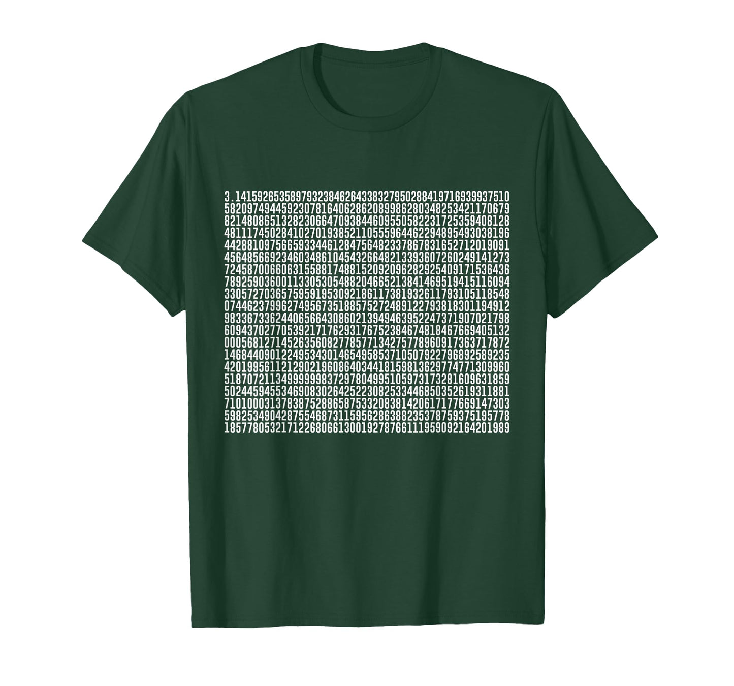1000 Digits of Pi T-Shirt T-Shirt