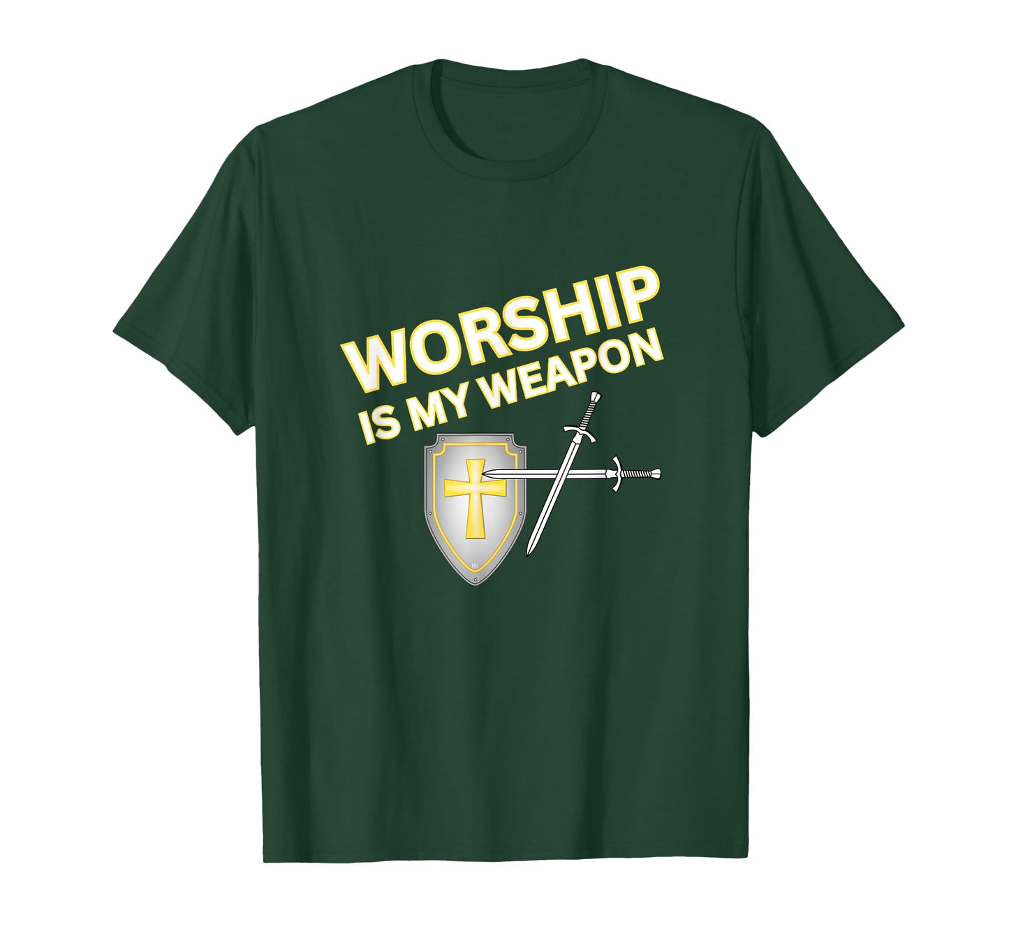 WORSHIP IS MY WEAPON Unisex Jesus Followers T-Shirt