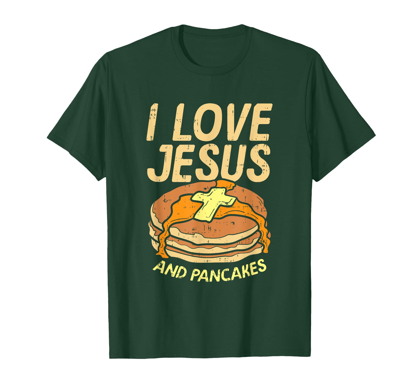 I Love Jesus And Pancakes T-Shirt