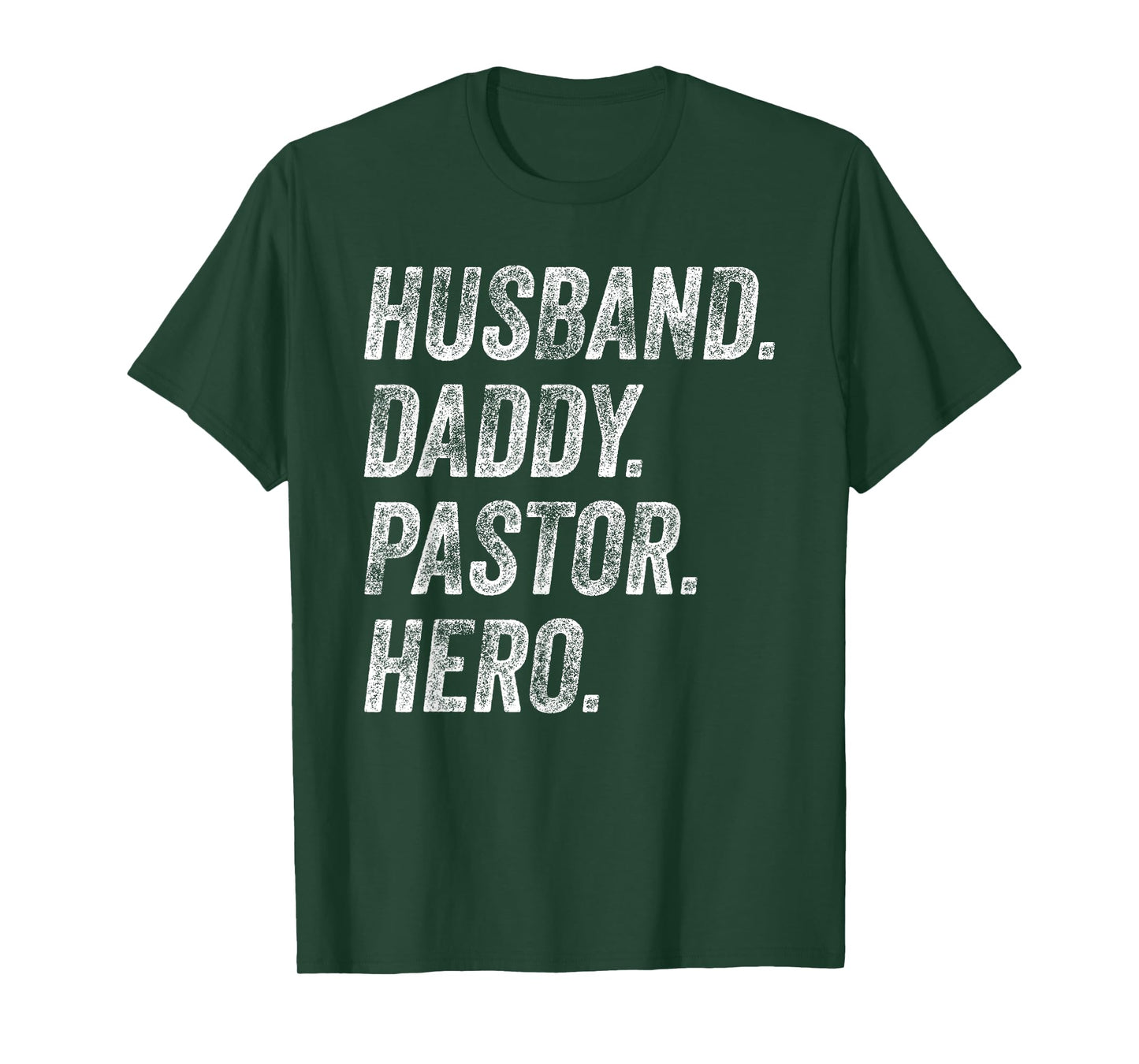Funny Husband Daddy Pastor Appreciation Gift Preacher Men T-Shirt