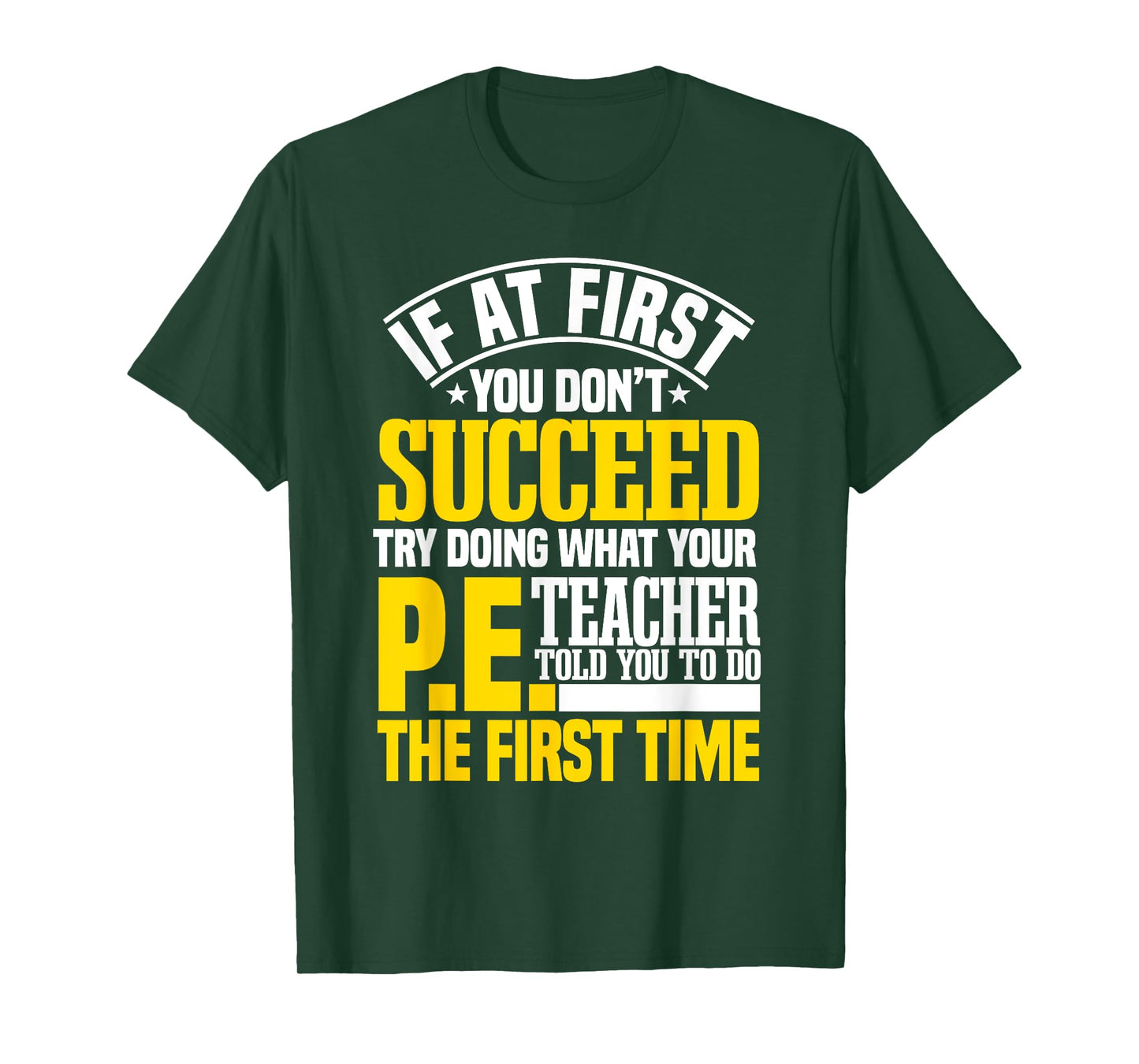 PE Teacher Gym Coach Instructor Physical Education Sport T-Shirt for Men Women Kids
