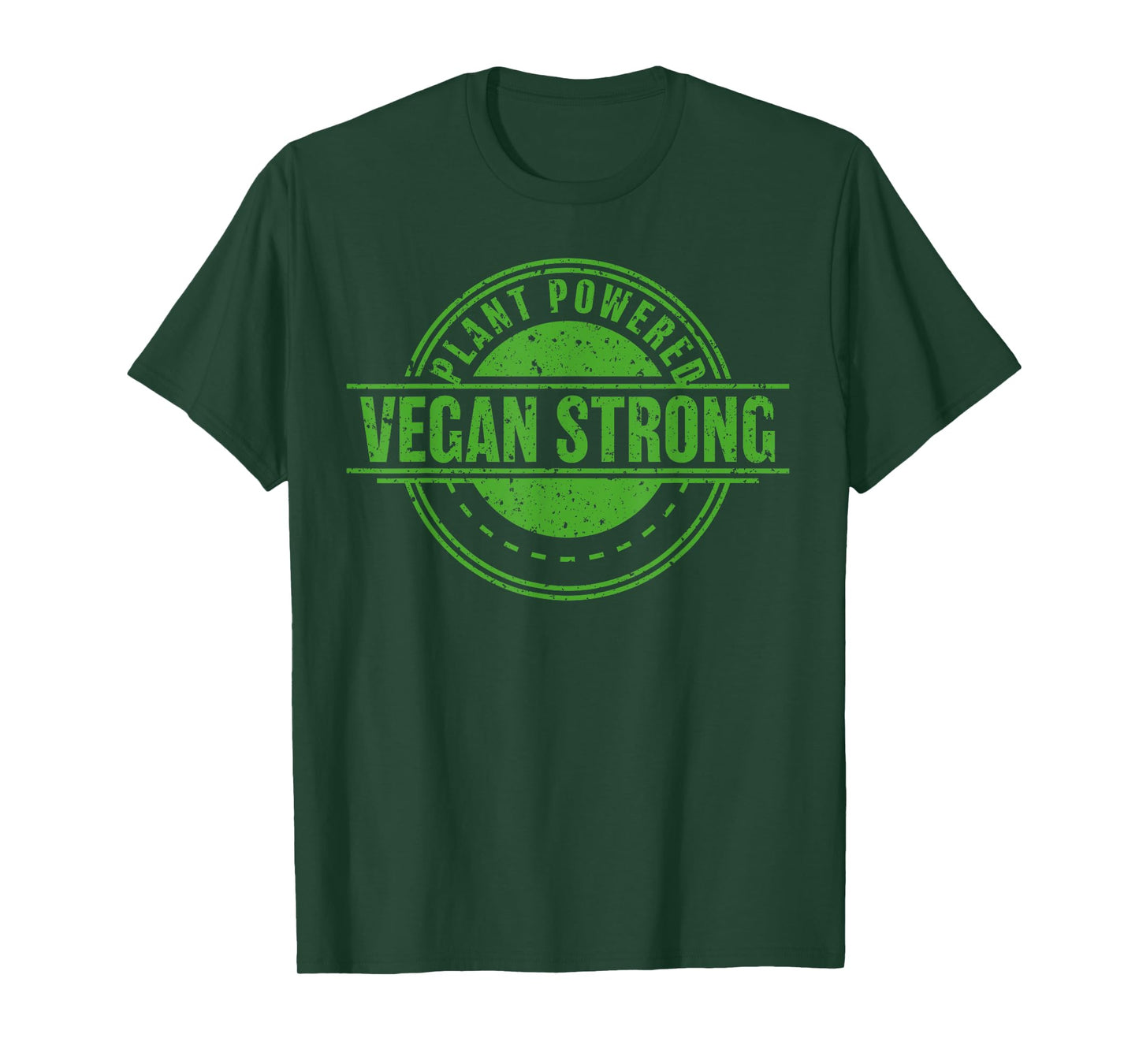 Vegan Gym Shirt, Plant Strong Tshirt T-Shirt