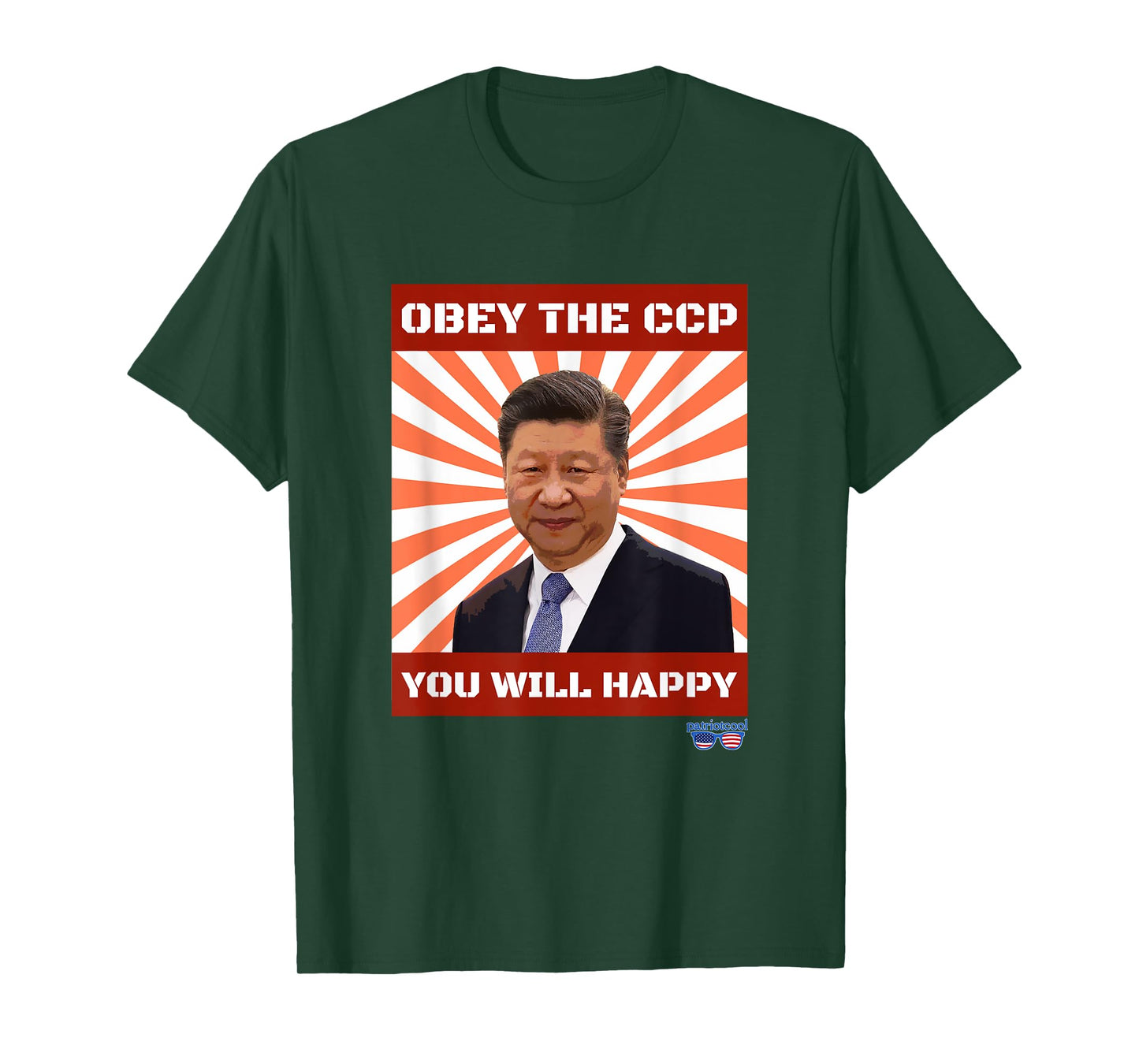 Obey The CCP Sarcastic Slogan T-Shirt