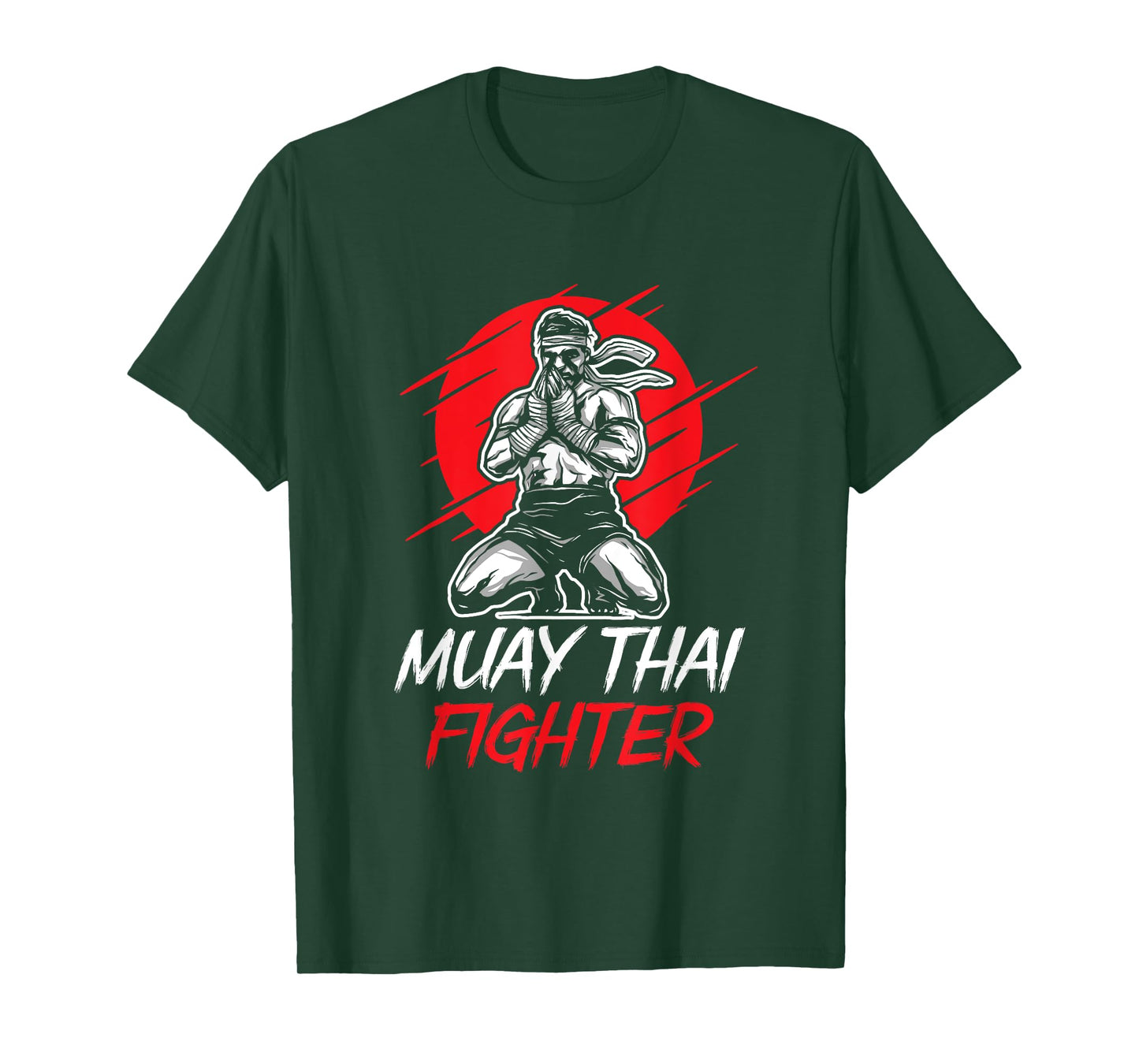 Muay Thai Fighter Martial Arts Boxing Hobby T-Shirt