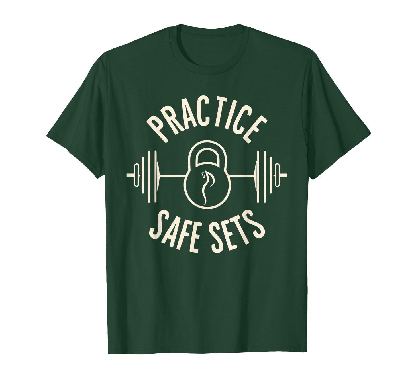 Practice Safe Sets Gym Workout Meme Fitness Lifting Joke T-Shirt