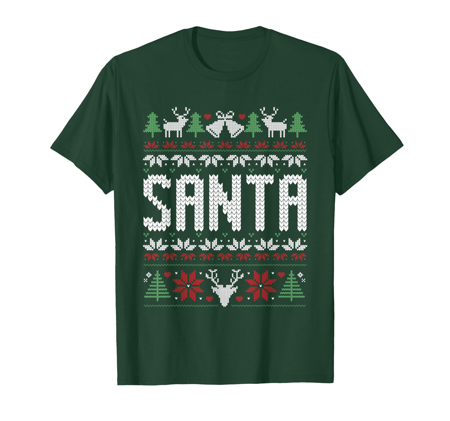 Santa I'm So Good Santa Came Twice Matching Couple Ugly Xmas T-Shirt