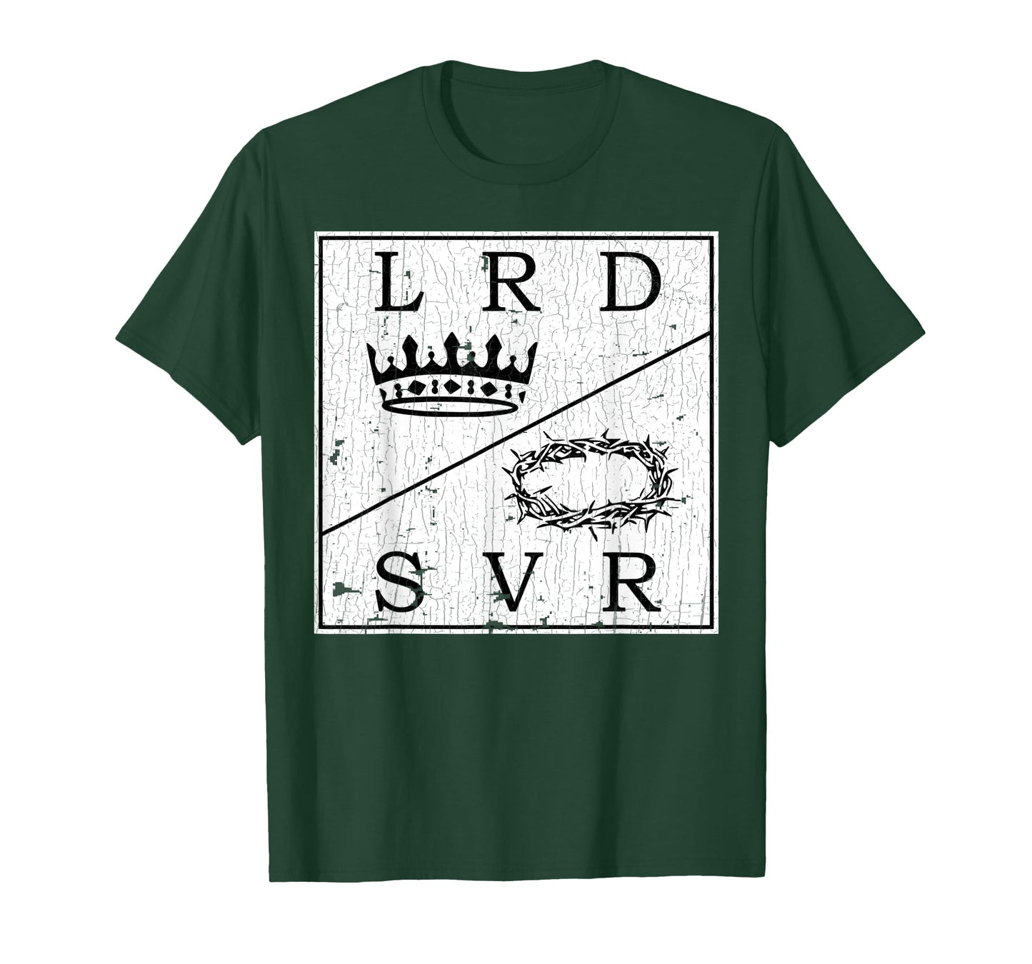 Vintage Retro Jesus Christian Lord & Savior Graphic 4 T-Shirt