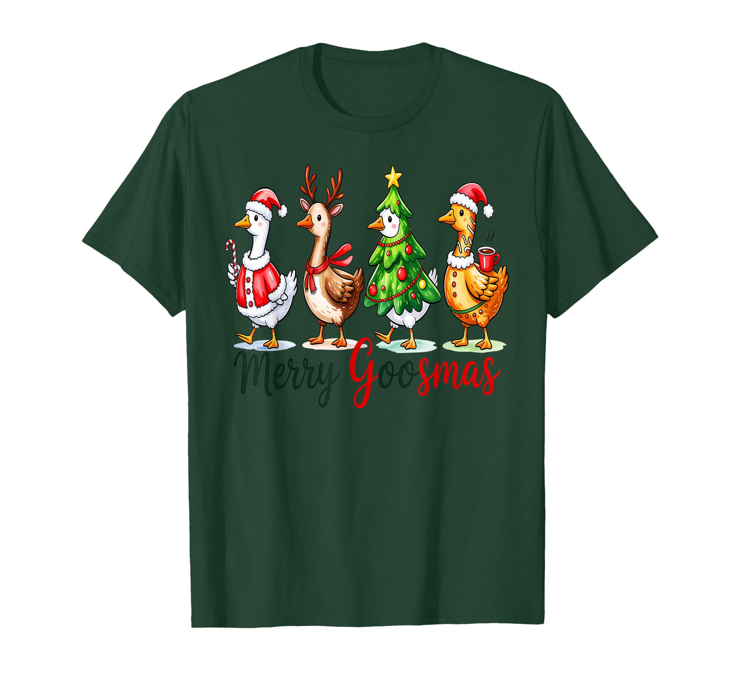 Merry Goosmas Holiday Celebration Magic T-Shirt