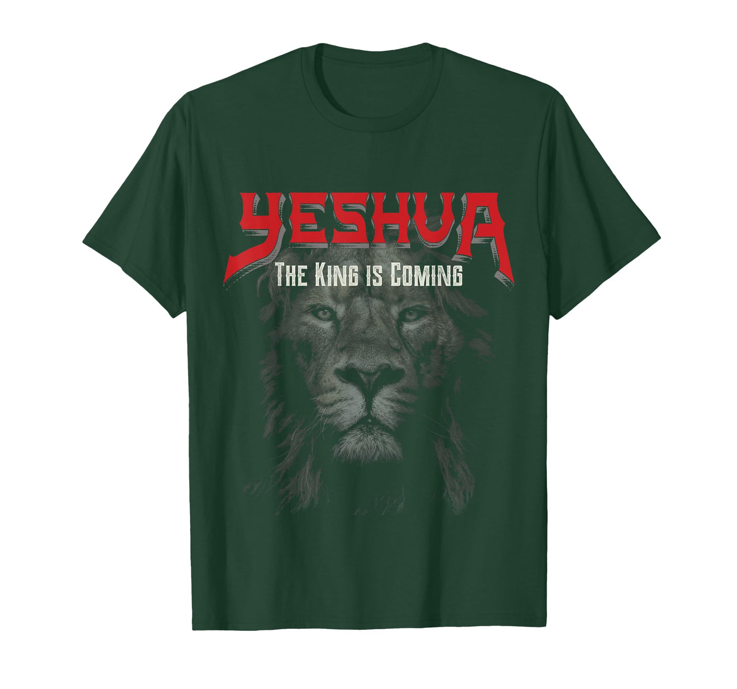 Yeshua The King is Coming Christian T-Shirt