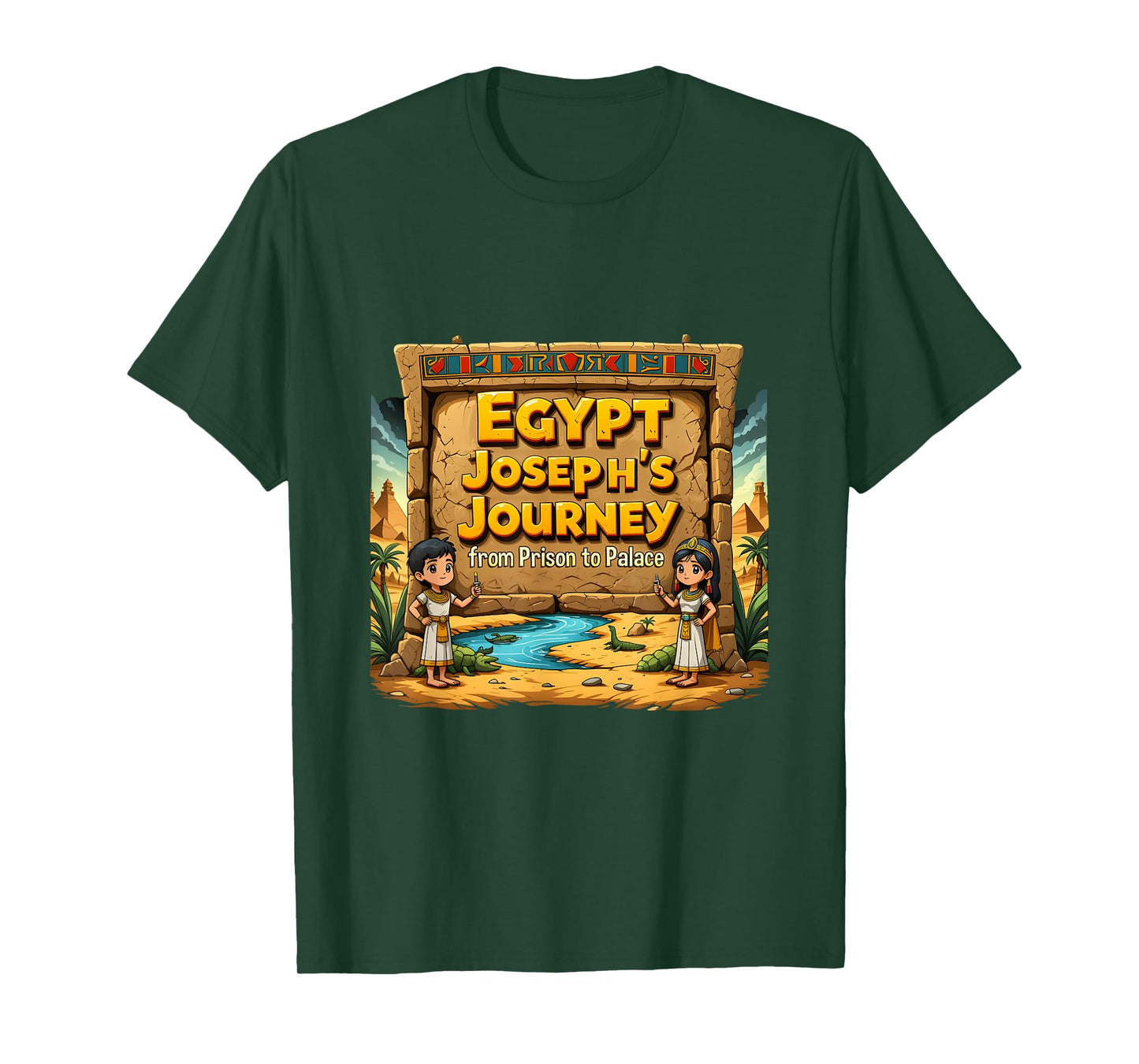 Kids VBS 2025 Camp Youth Trip Egypt Adventure T-Shirt