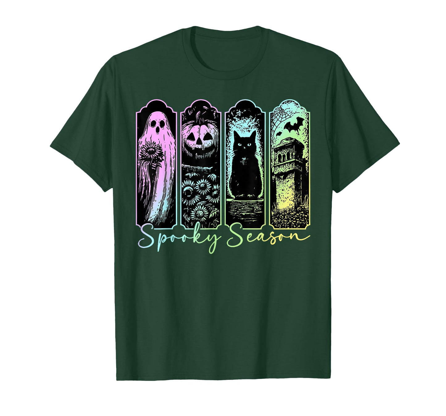Funny Halloween Horror Spooky Season Matching Halloween T-Shirt