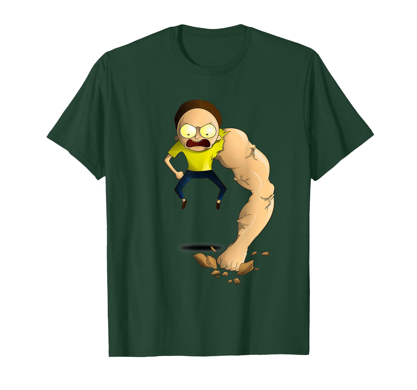 Rick and Morty Shirt Armothy Muscle T-Shirt T-Shirt