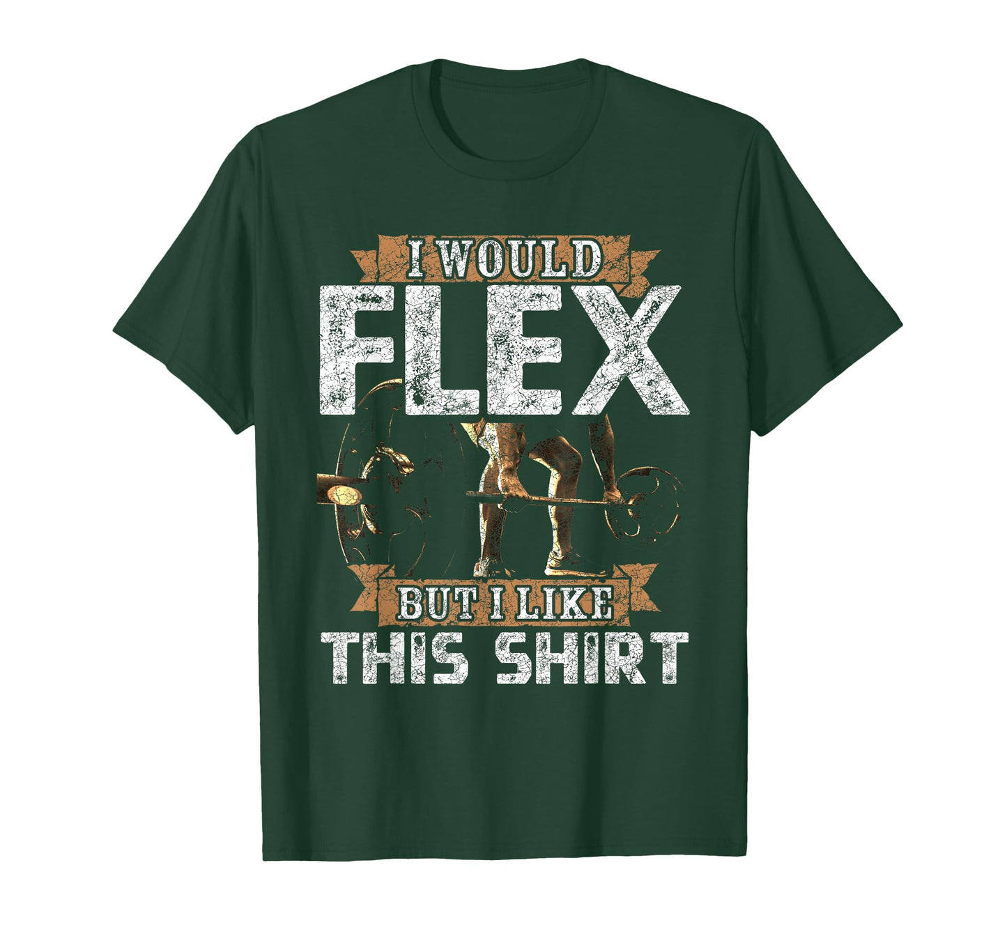 I Would Flex But I Like This Shirt Men For Workout Lovers T-Shirt