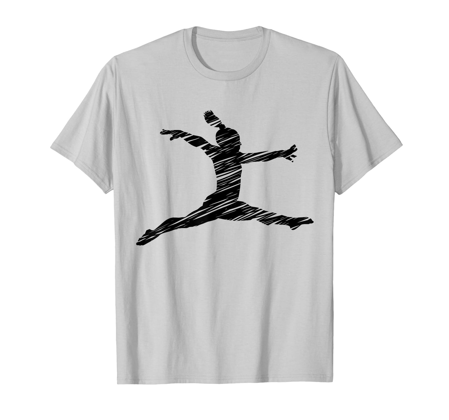 Gift Idea Gymnastics Ladies Retro Gymnastics Motif T-Shirt - Blue, Women's Small