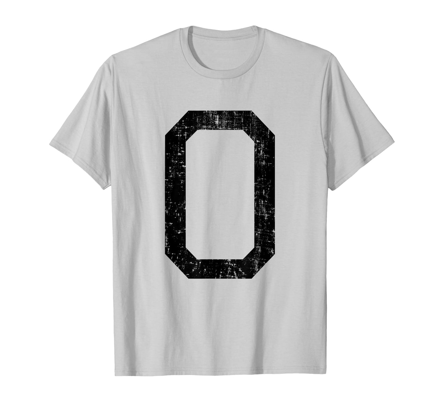 Letter O Capital Alphabet Initial School College Varsity T-Shirt