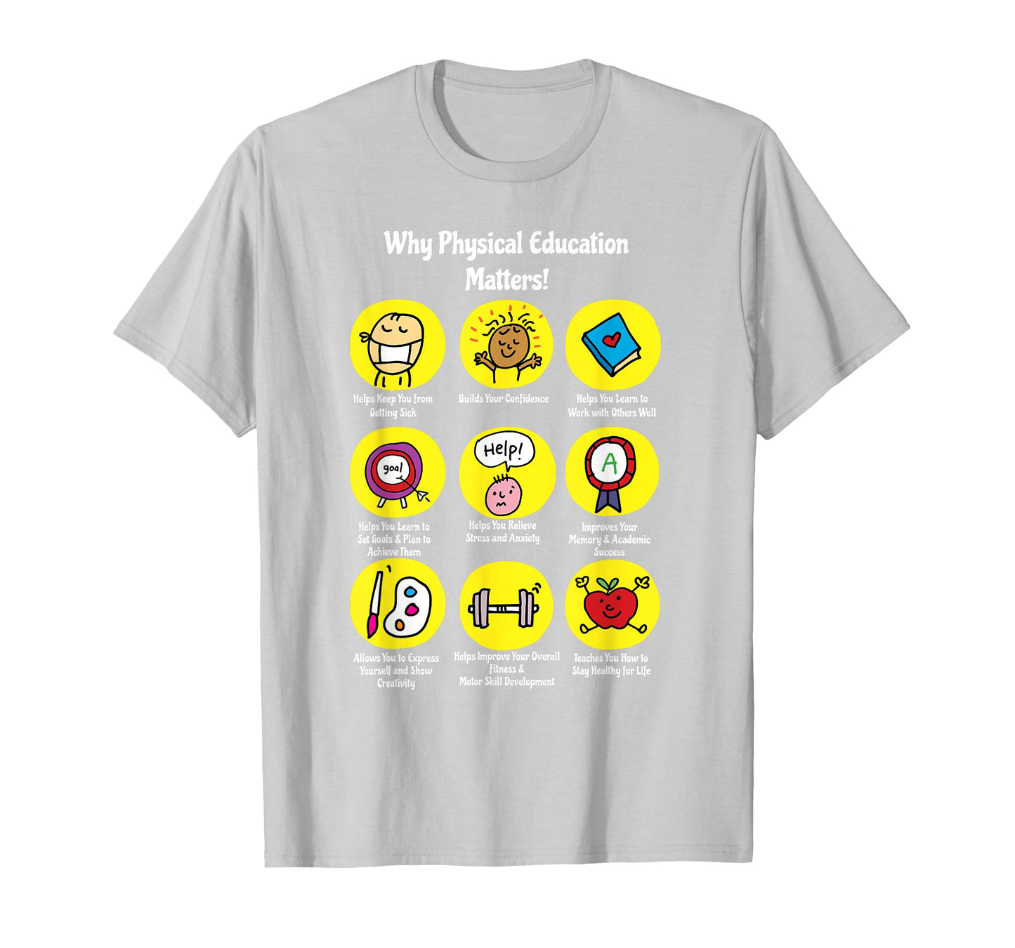 Why P.E. Matters T-Shirt Teachable Apparel Coach Gift T-Shirt