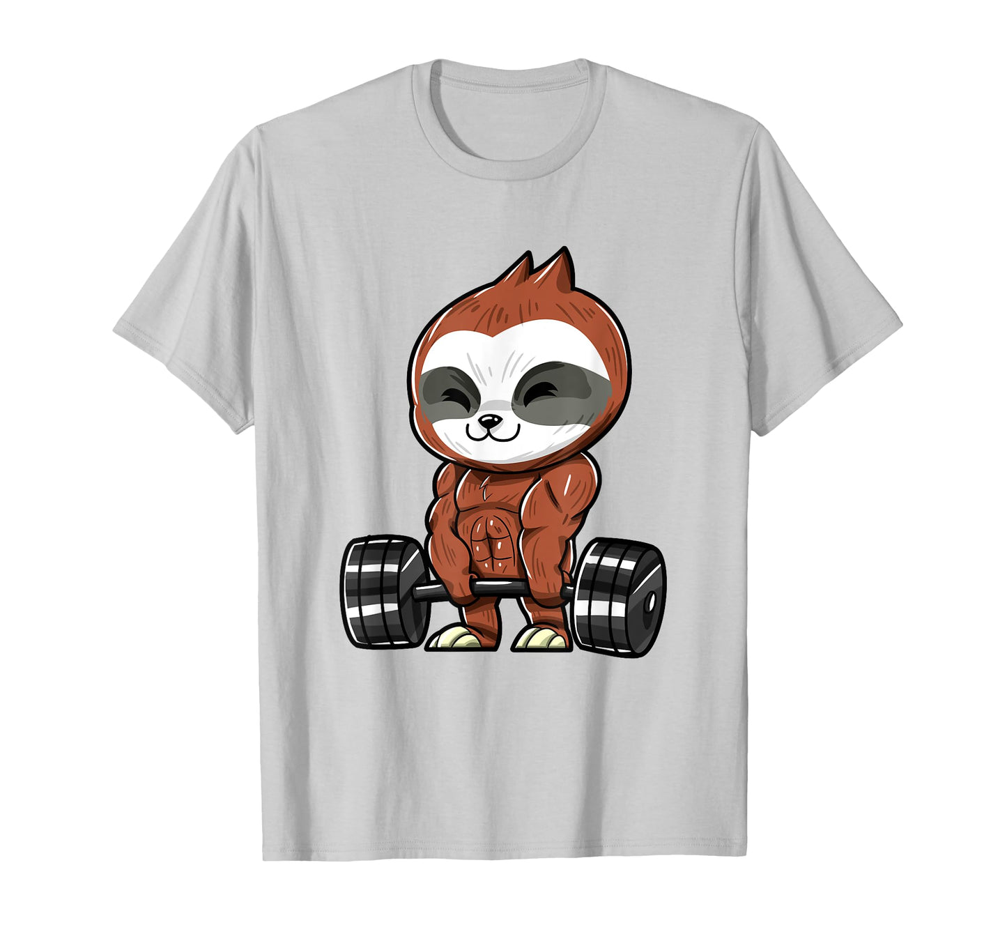Funny Workout Gym Sloth Fitness Bodybuilding T-Shirt