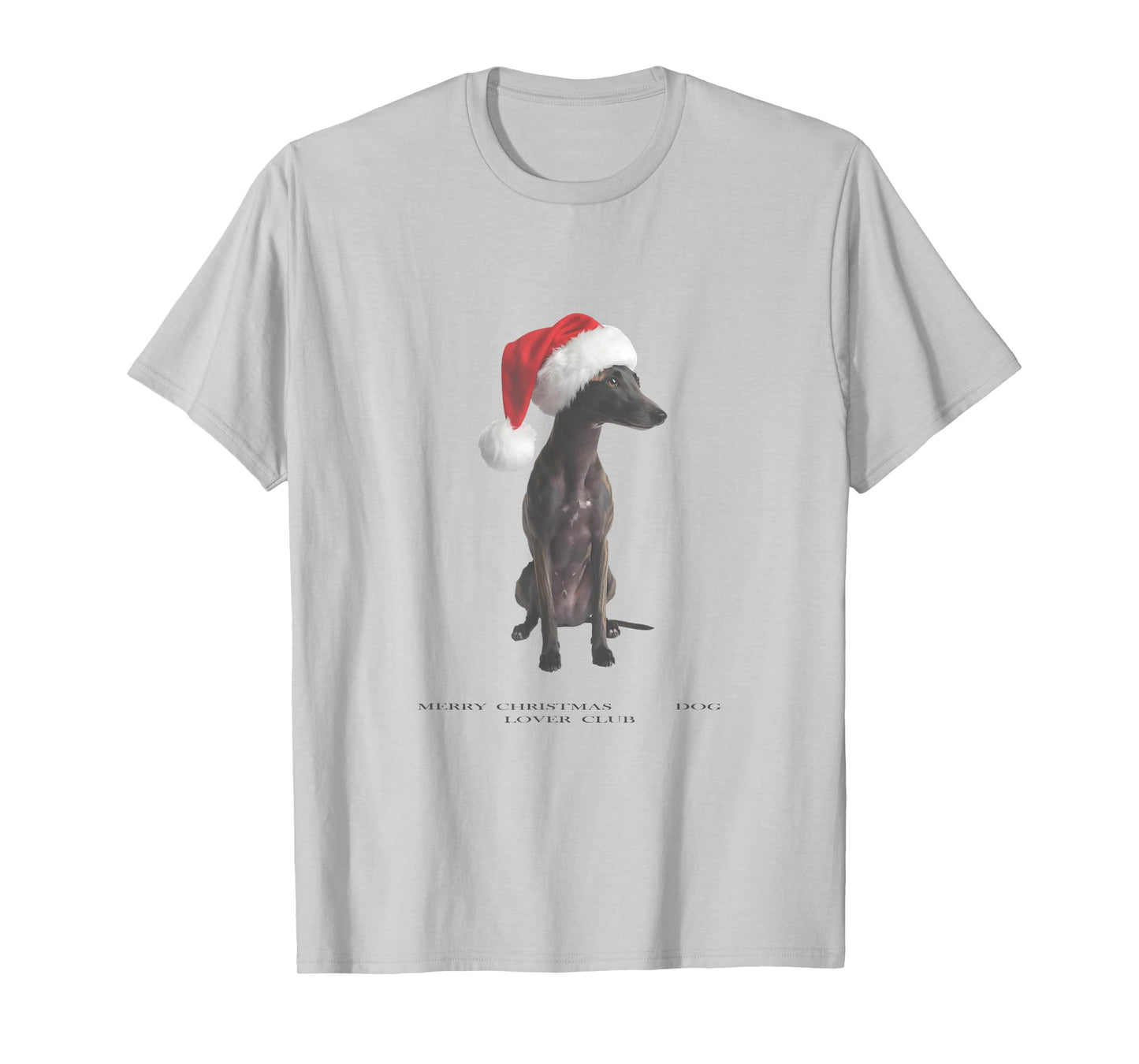 Whippet Christmas Dog Vintage T-Shirt