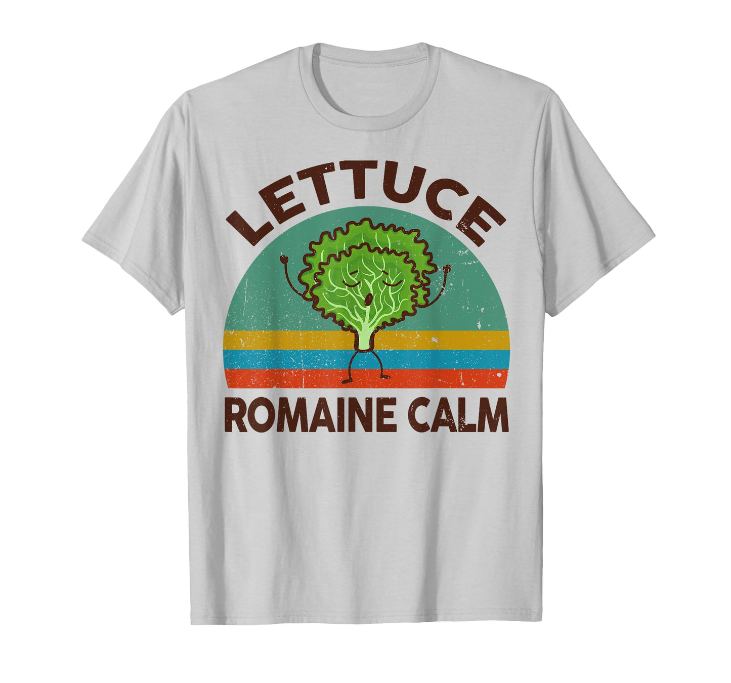 Vegan-Shirt Lettuce Romaine Calm Men Women Funny Vegetarian T-Shirt