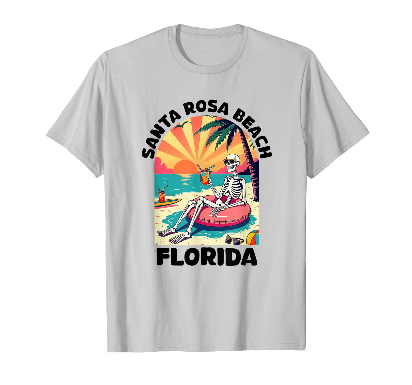 Santa Rosa Beach Florida Souvenir Walton County T-Shirt