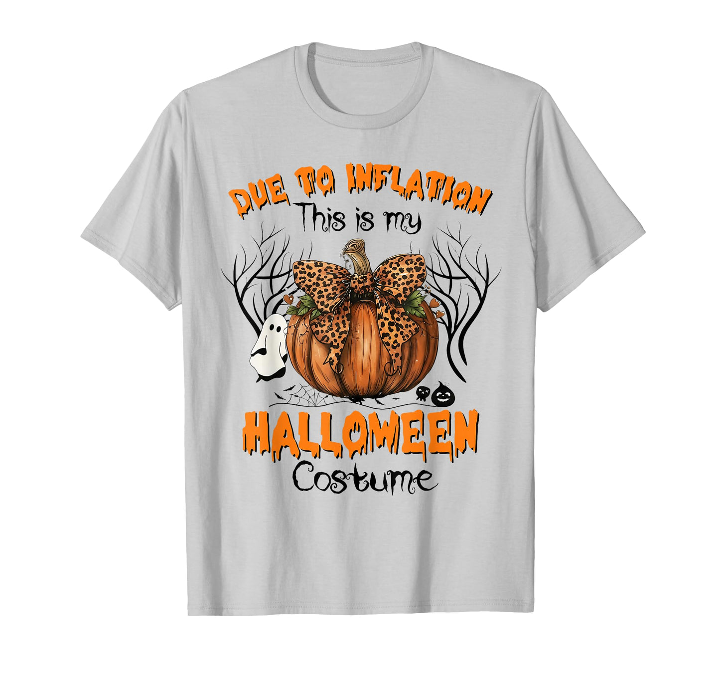 Pumpkin Halloween Costume Men Women Funny Halloween 2025 T-Shirt