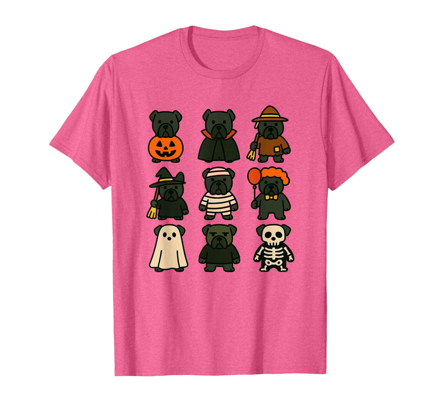 Cane Corso Halloween Costume Funny Scary Dog Ghost Witch T-Shirt