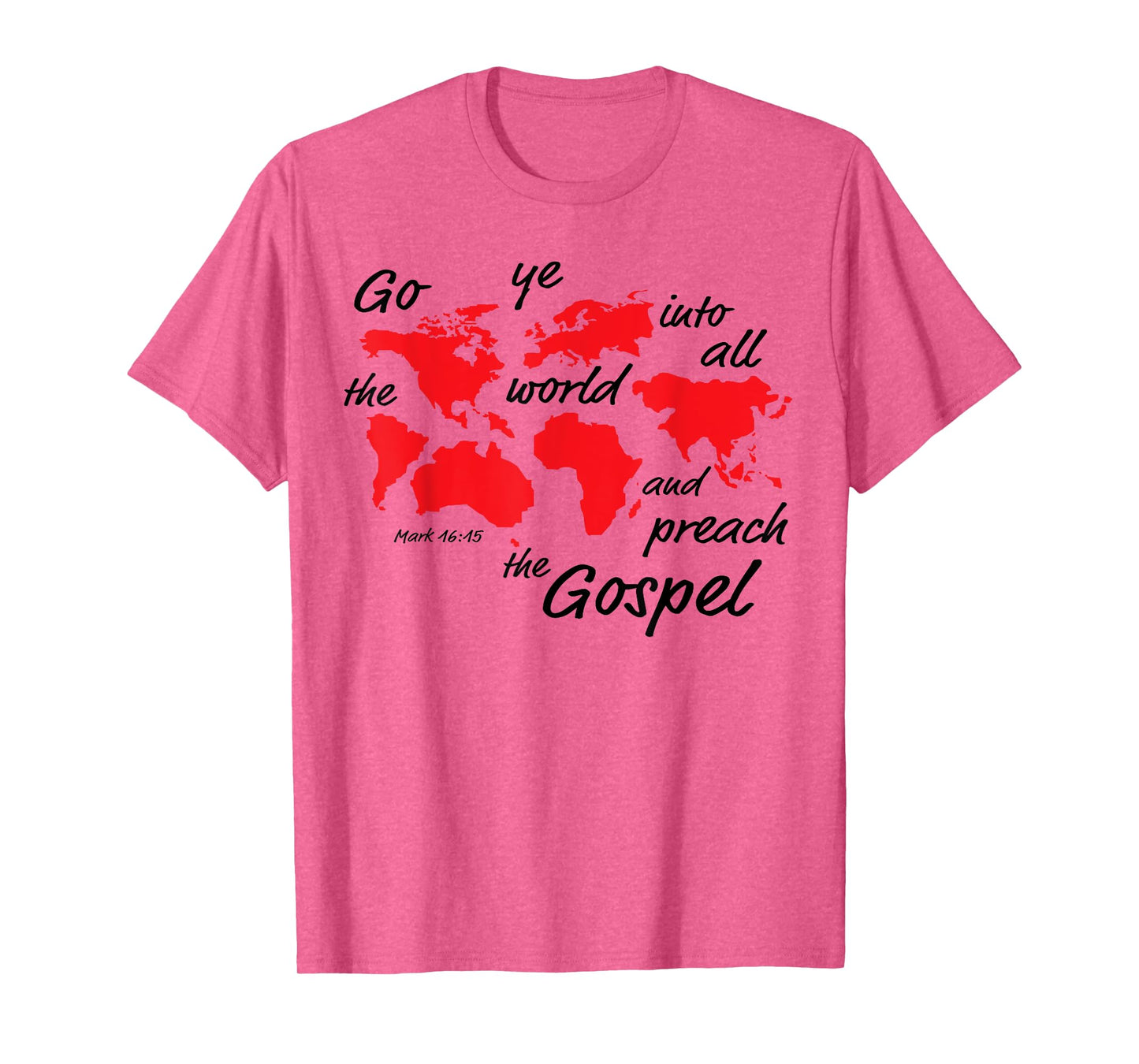 Christian Bible T-Shirt, MIssion Trip Jesus Tee T-Shirt