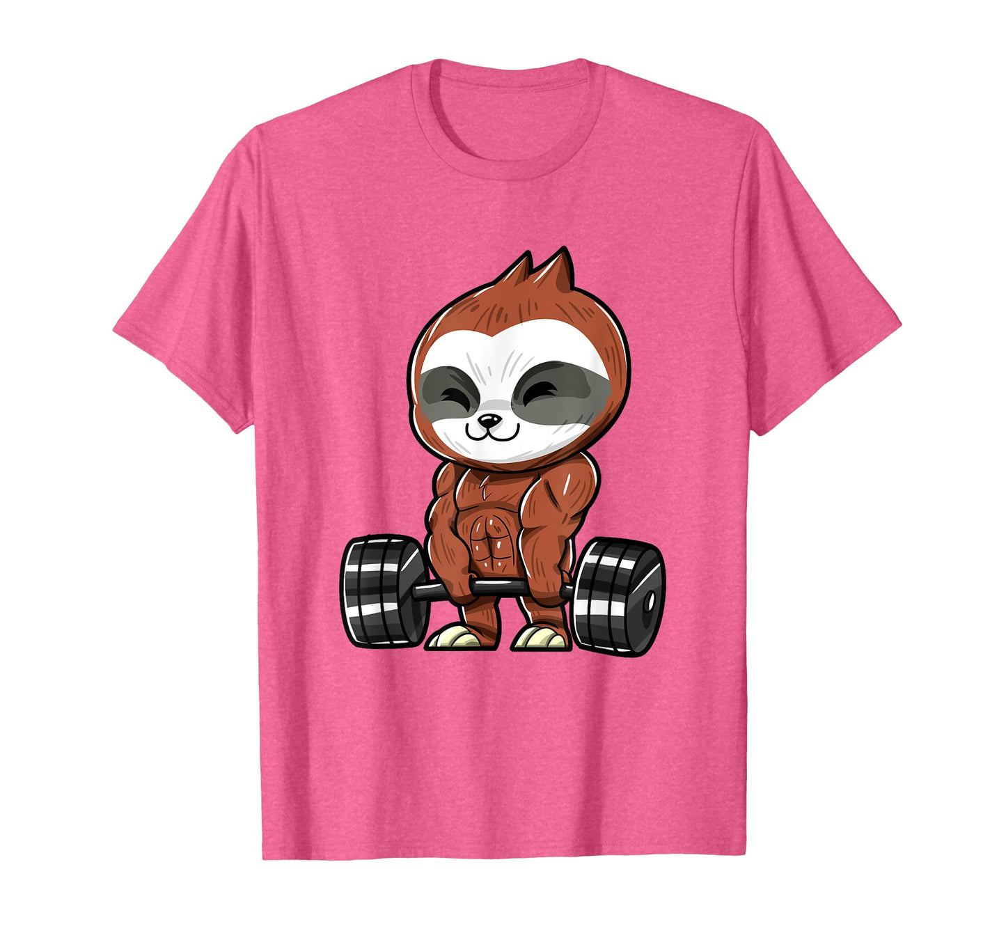 Funny Workout Gym Sloth Fitness Bodybuilding T-Shirt
