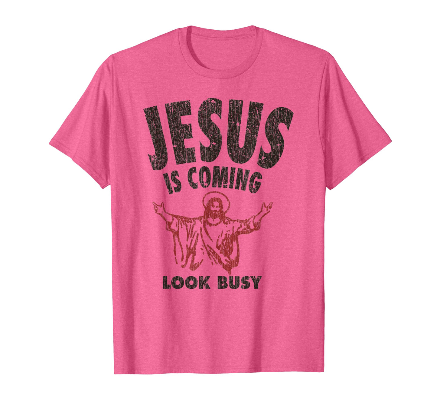 Vintage Jesus Is Coming, Look Busy 1992 T-Shirt
