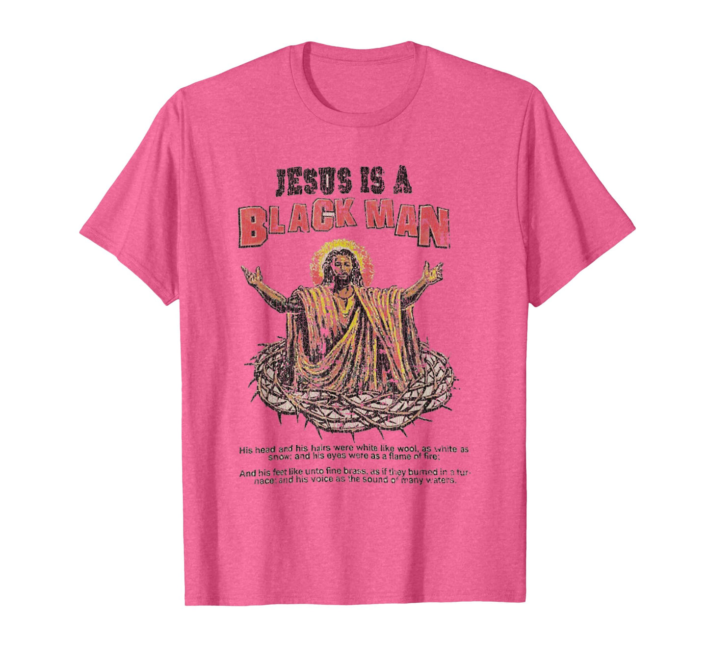 Vintage Jesus Is A Black Man T-Shirt