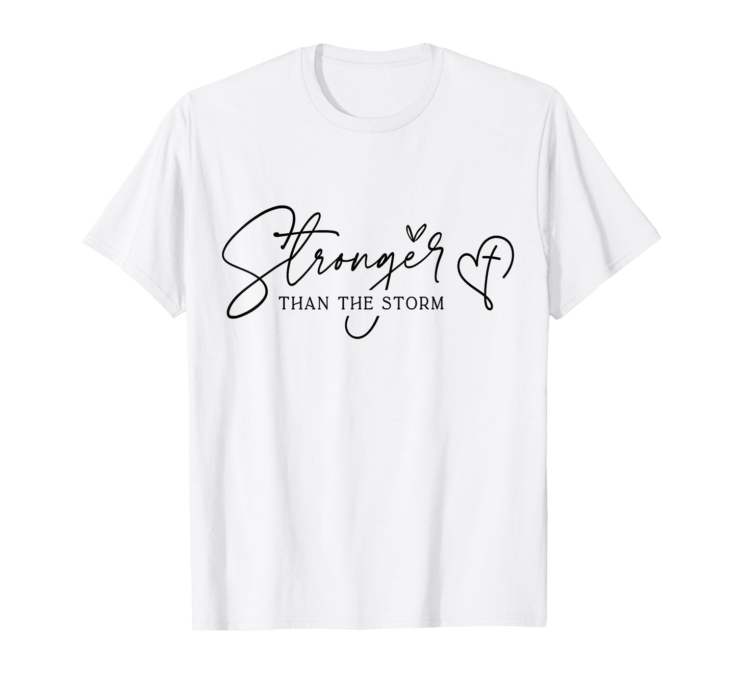 You Are Stronger Than The Storm Boho Self Care Motivational T-Shirt