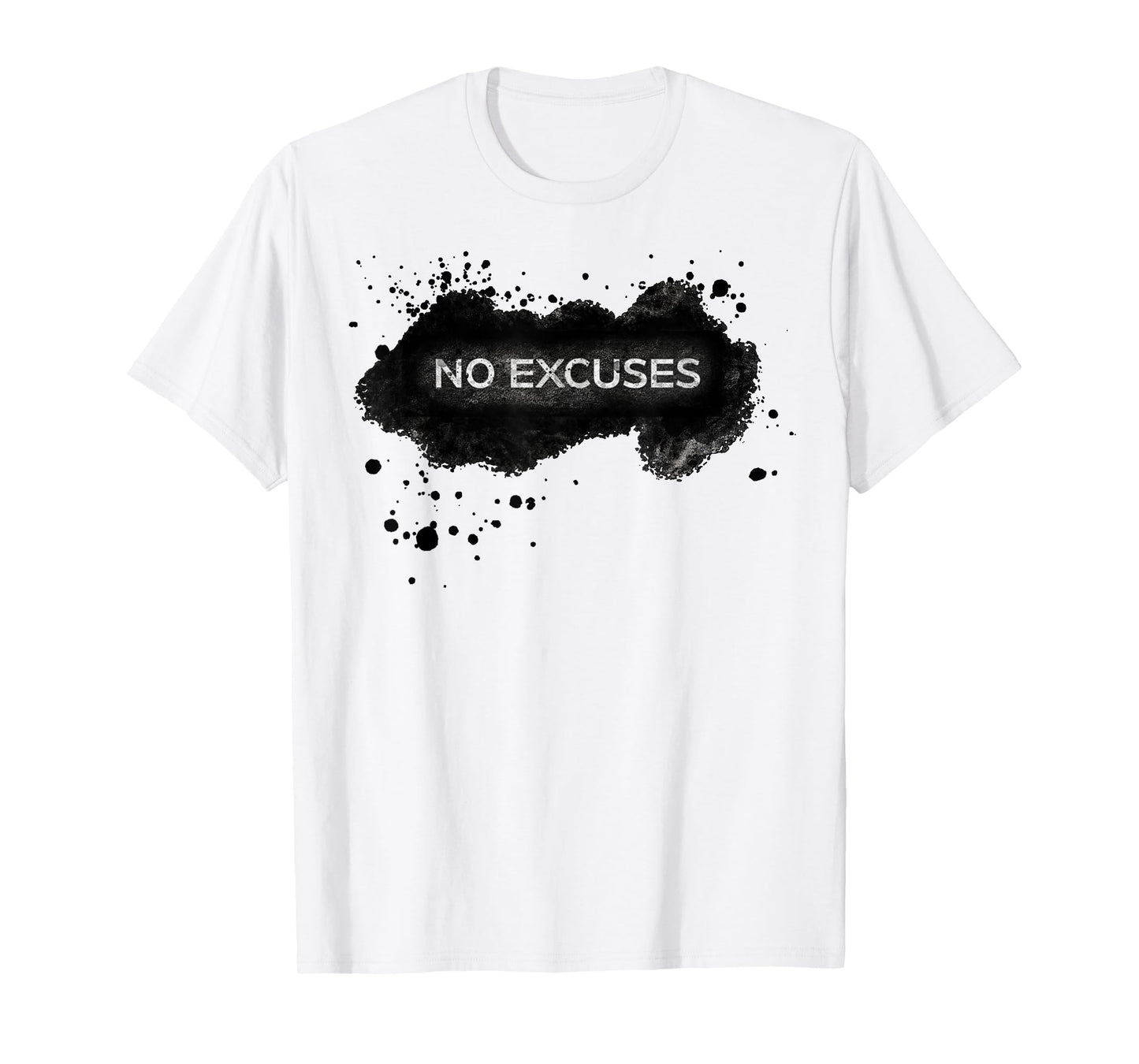 Gym / Fitness - No Excuses Motivational Workout Design T-Shirt