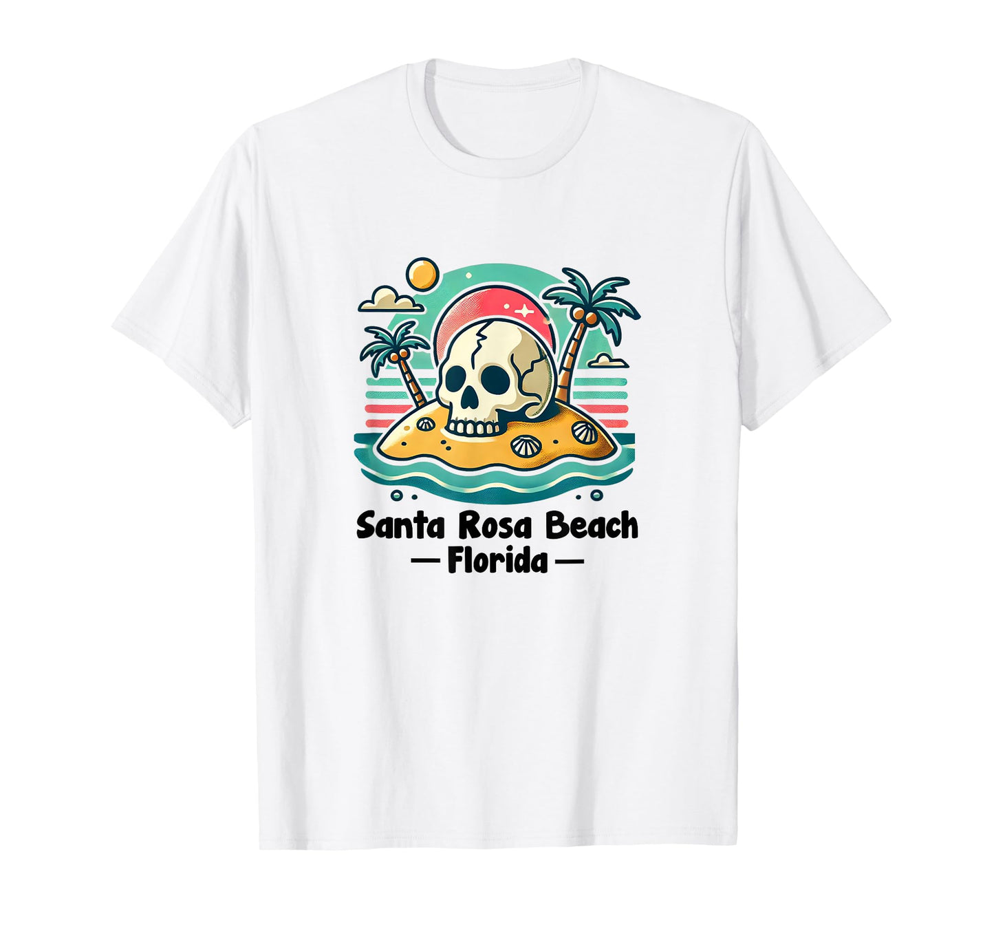 Santa Rosa Beach Florida Souvenir Walton County T-Shirt