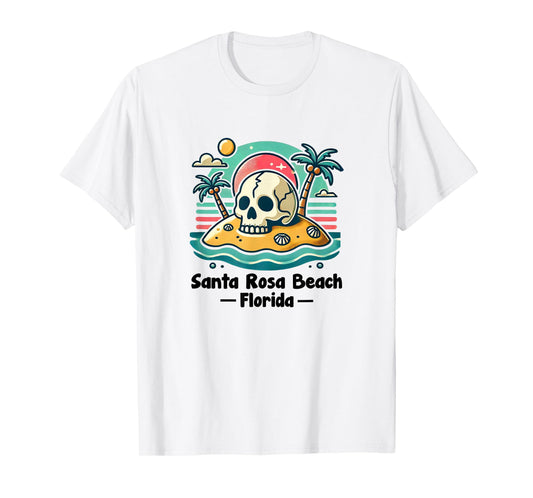 Santa Rosa Beach Florida Souvenir Walton County T-Shirt