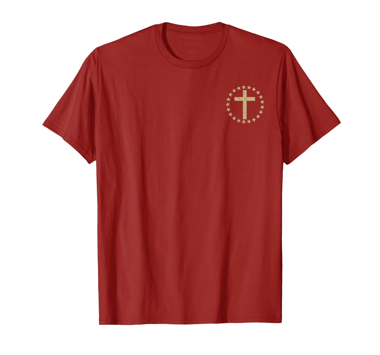 One Nation Under God Jesus Christian Cross Faith Bible Pray T-Shirt