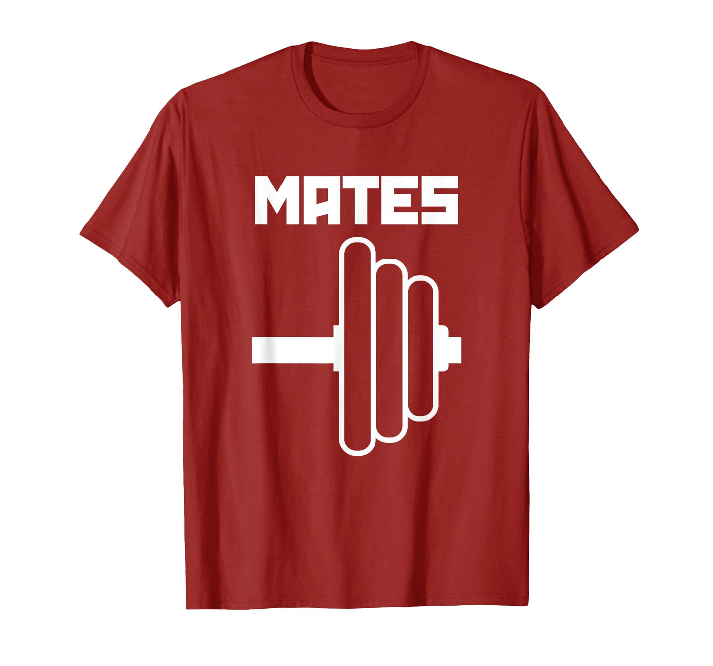 Swole Mates Cute Workout Couples Valentines Day Gym Fitness T-Shirt