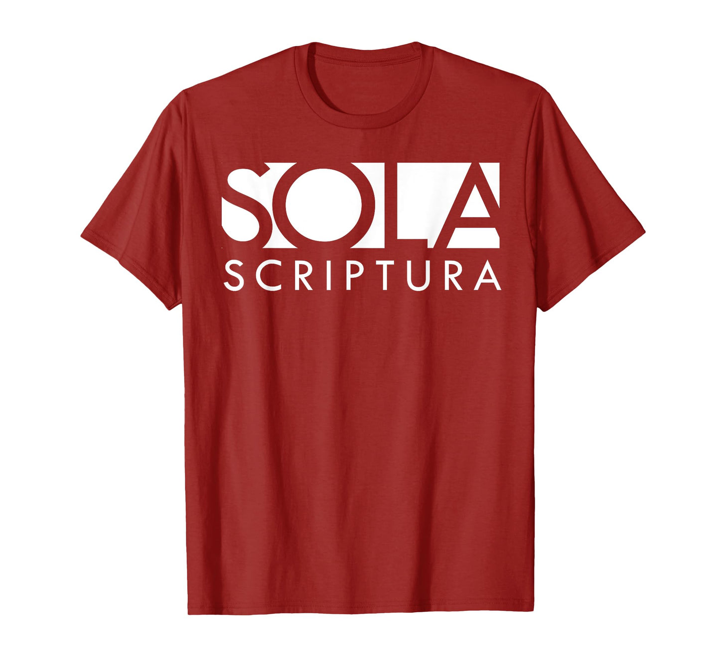 Sola Scriptura Reformed Christian T-Shirt T-Shirt