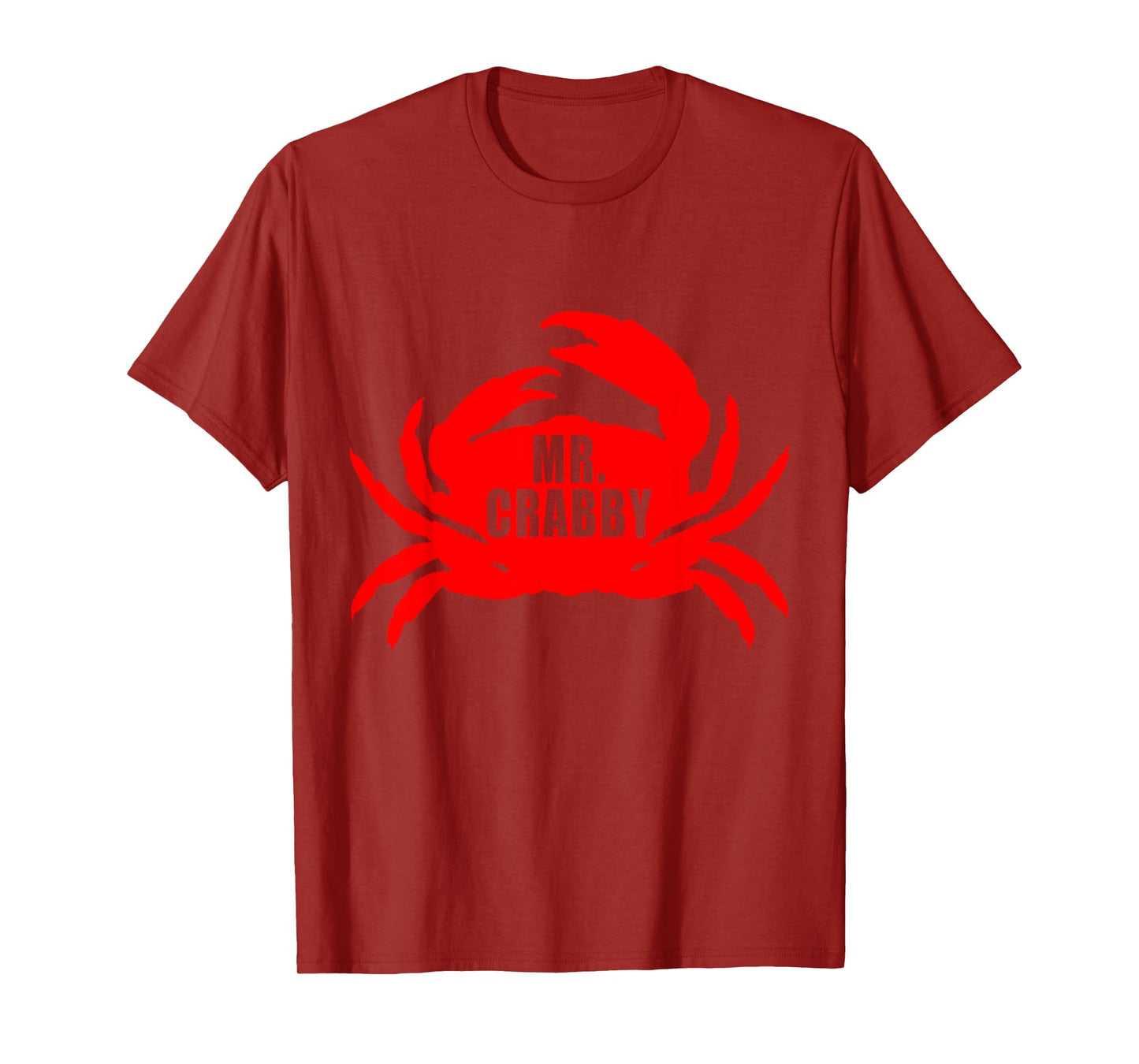 Mr. Crabby Crab Grumpy Grouchy Funny Sarcastic Adult Humor T-Shirt