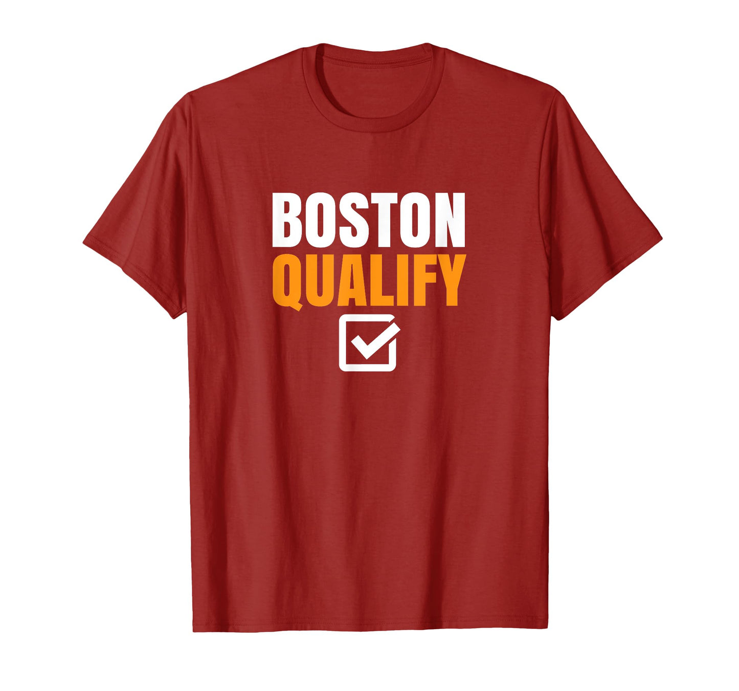 Boston Qualify Qualifier T-Shirt Marathon Runner Qualified T-Shirt