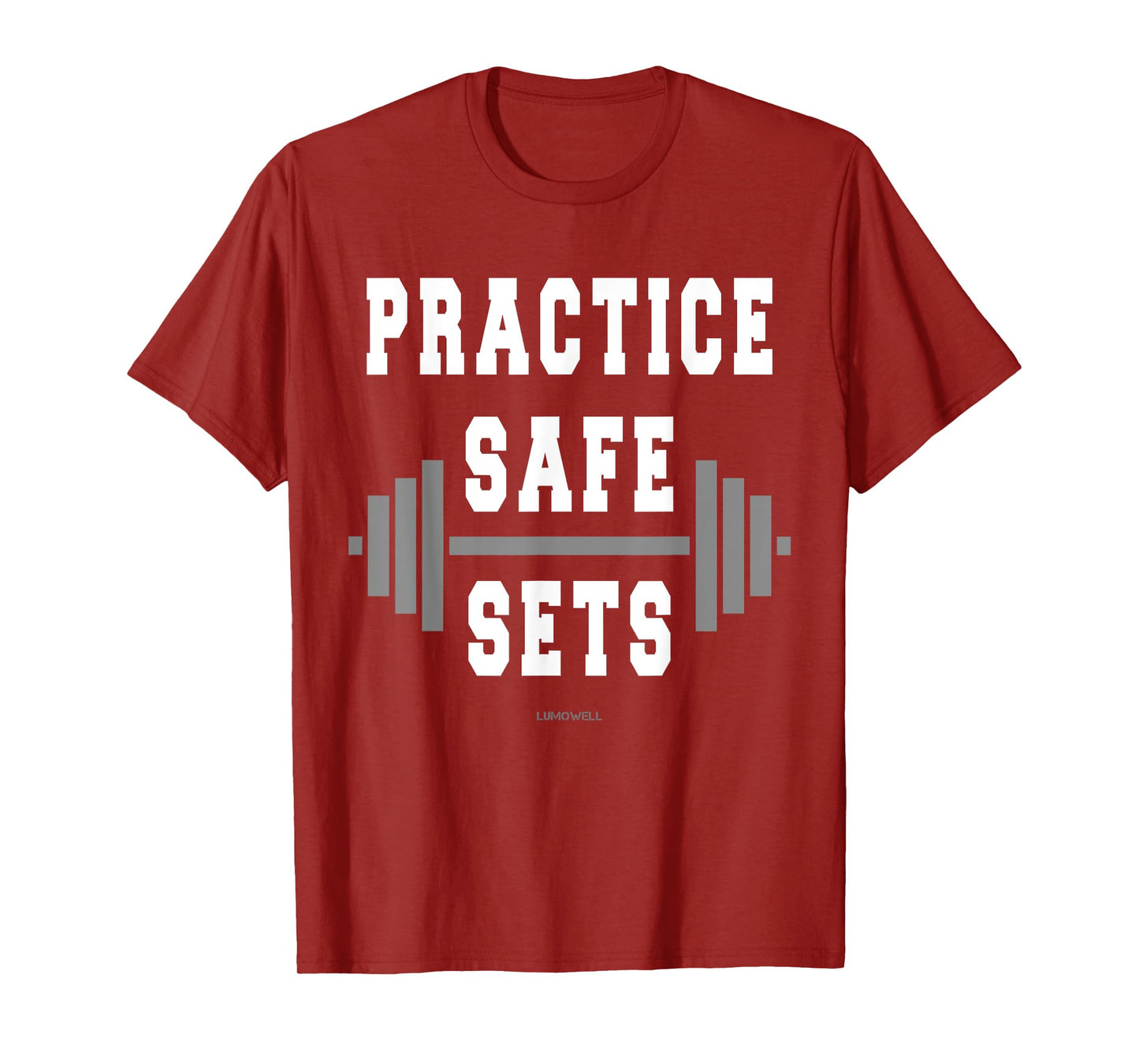 Practice Safe Sets T-Shirt - Funny Fitness Shirts