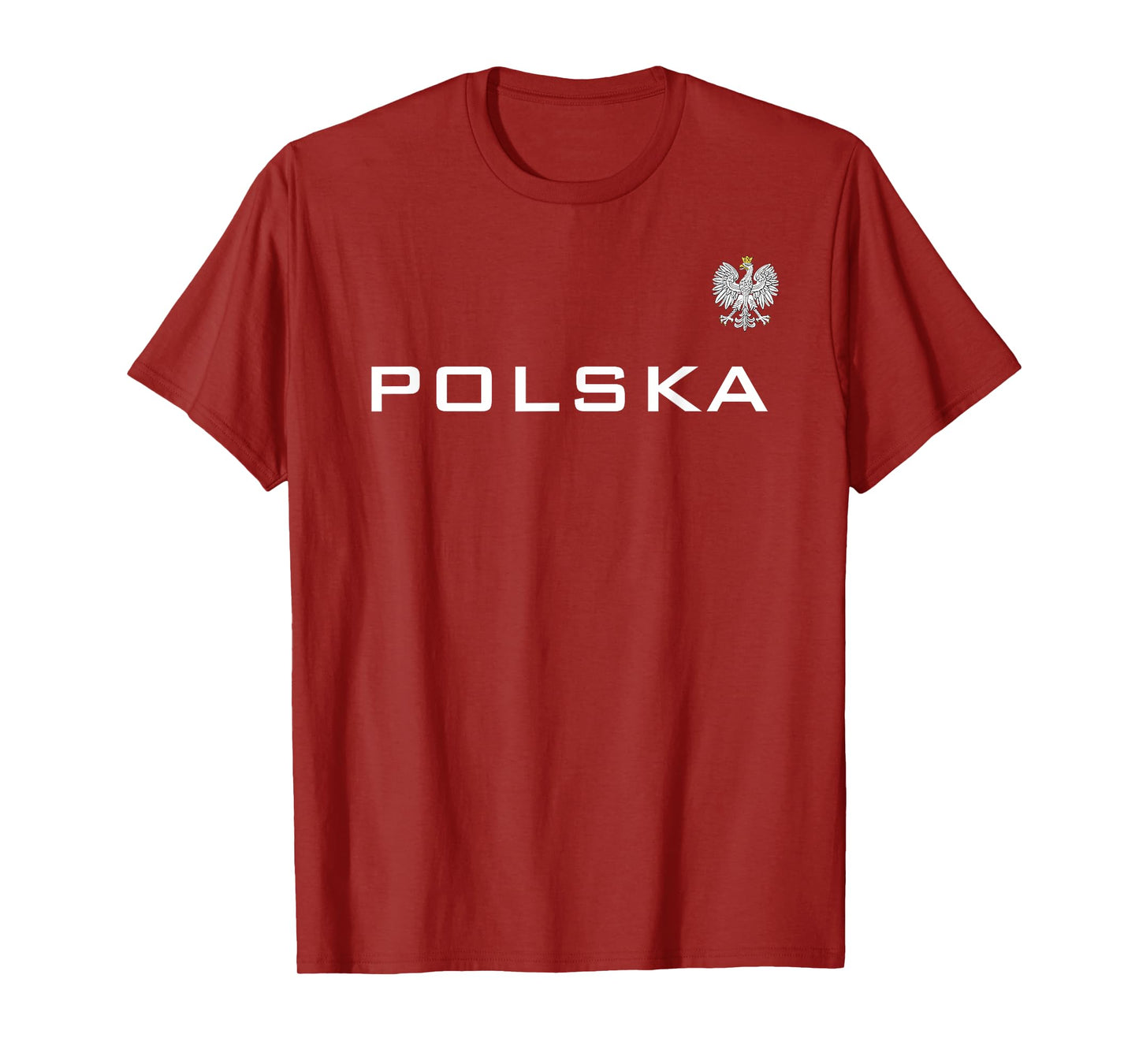 POLSKA POLAND FLAG SPORTS ATHLETIC JERSEY STYLE T-Shirt