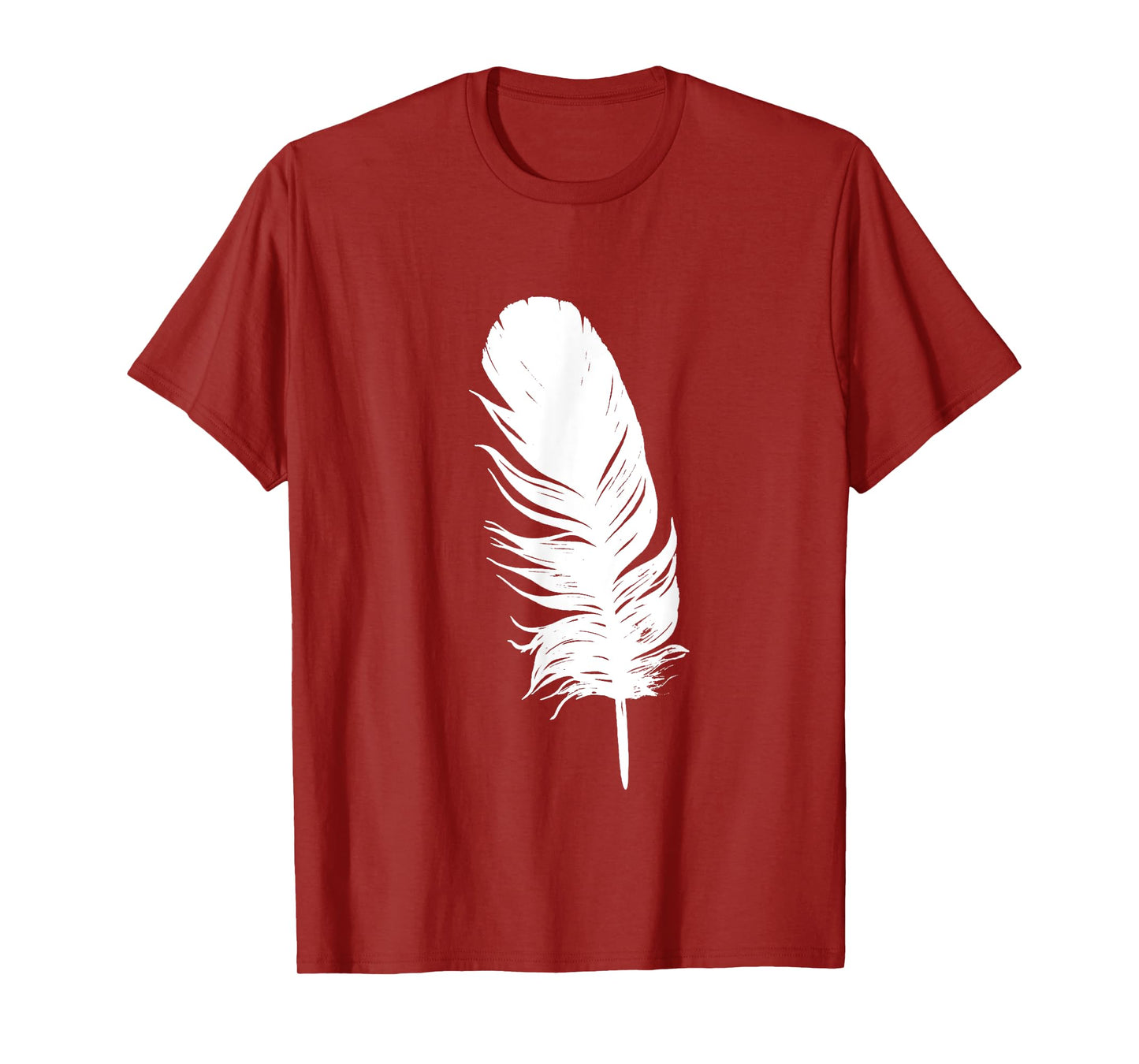 White feather print, casual, graphic, sleeveless summer T-Shirt for Men Women Kids