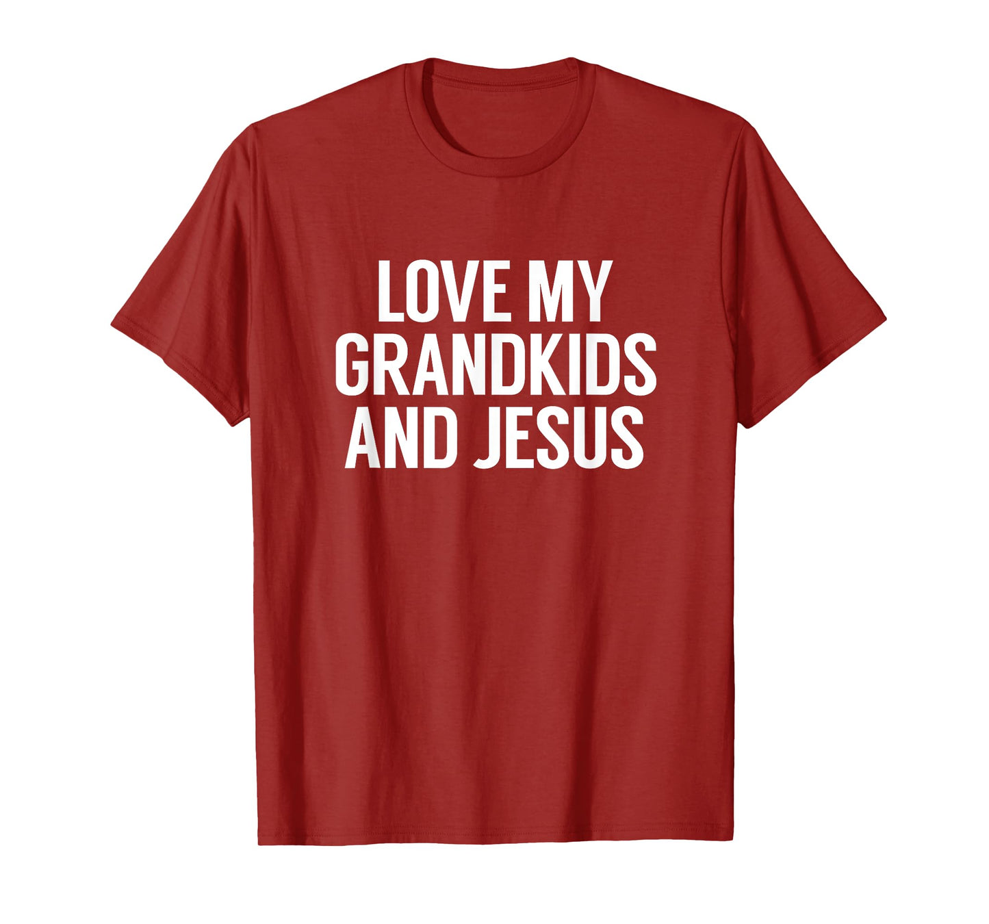 Love My Grandkids and Jesus, Christian Family TShirt
