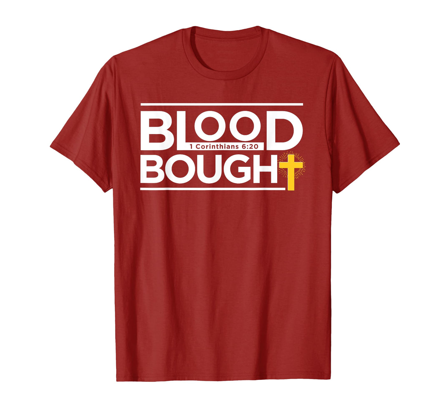 Graceful Apparel Blood Bought Christian T-Shirt Men/Women T-Shirt